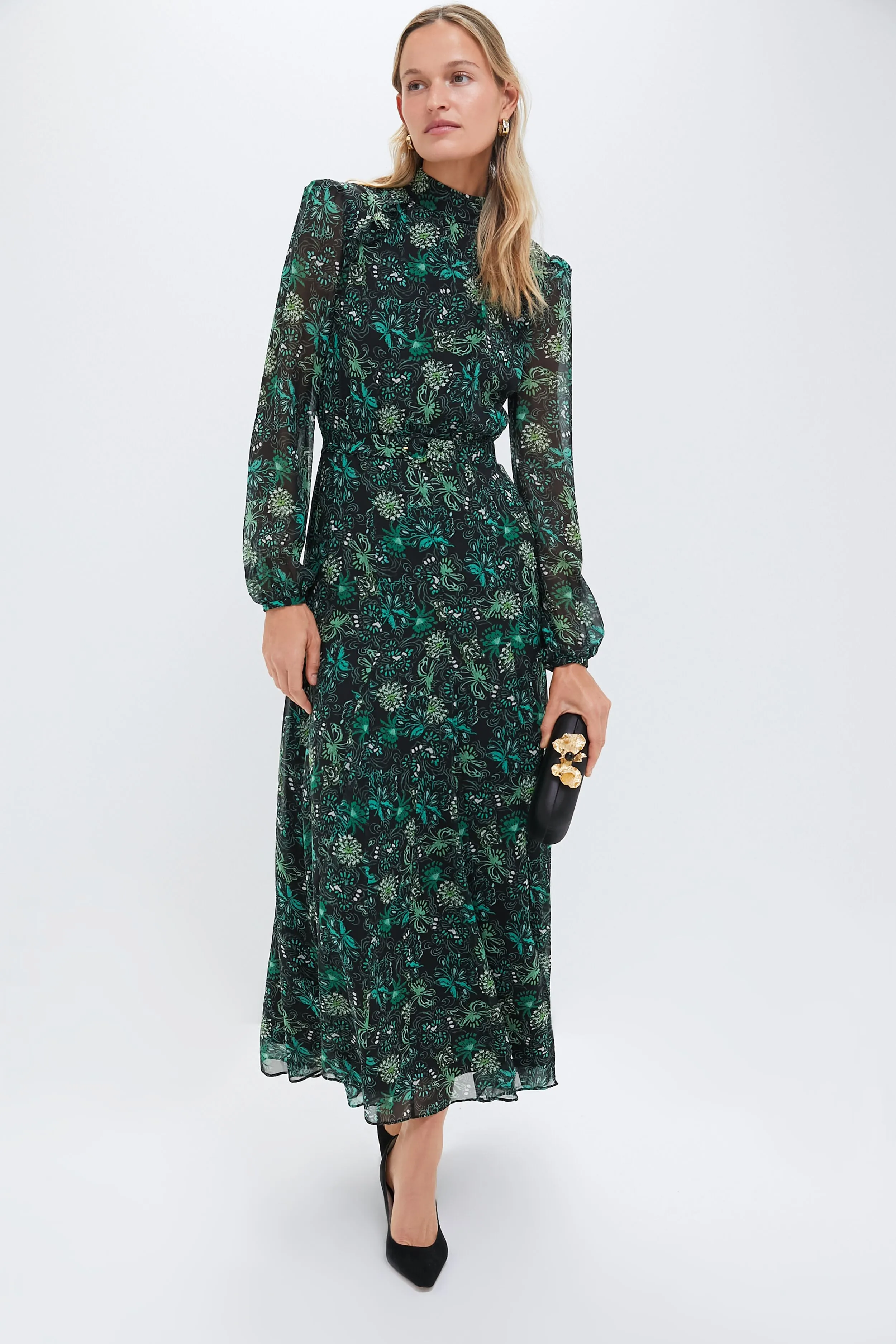 Jet Pearl Lily Claw Clip sold by Tuckernuck product image thumbnail 3