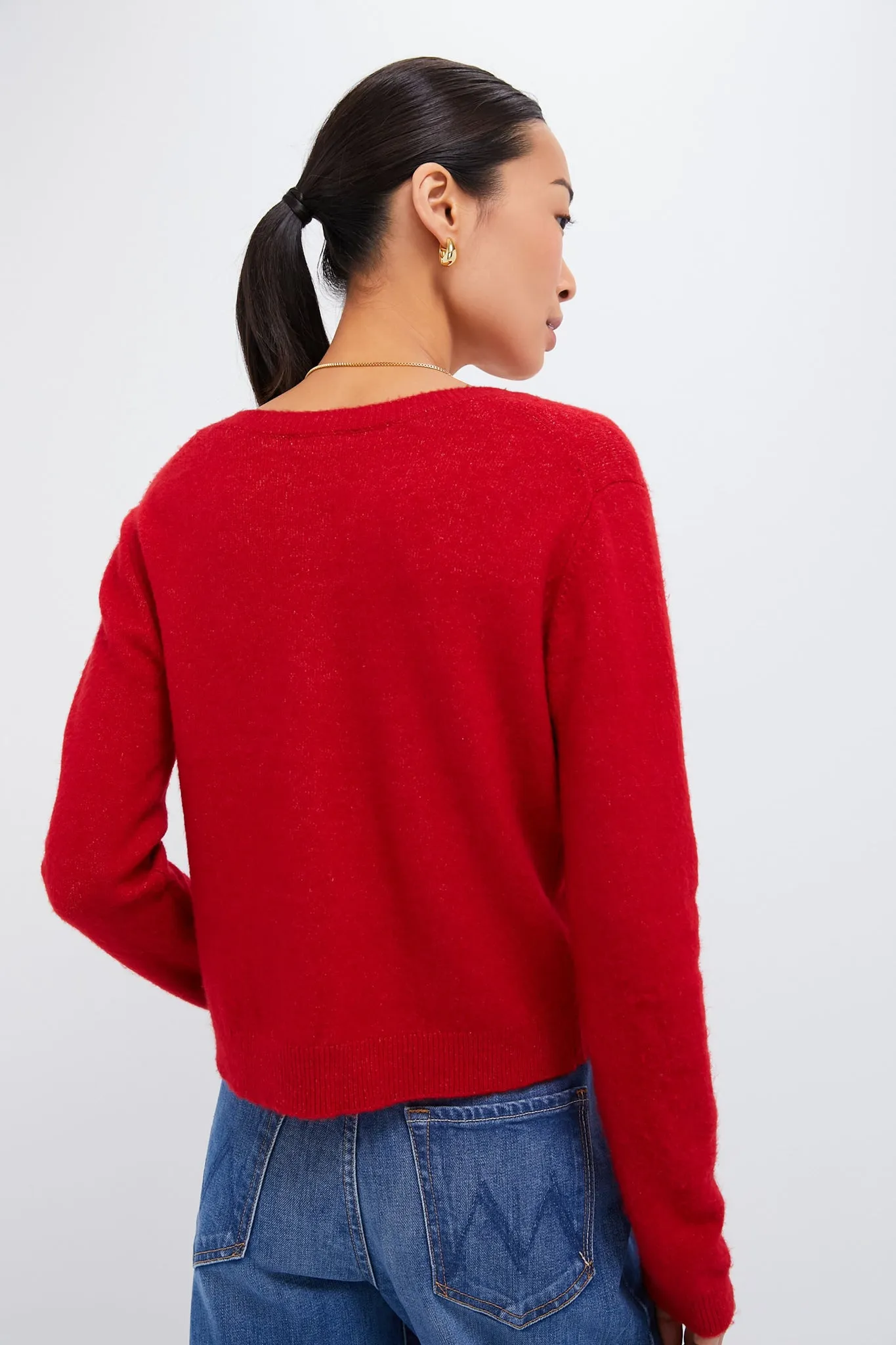 Haute Red Outlook Cardigan sold by Tuckernuck product image thumbnail 5
