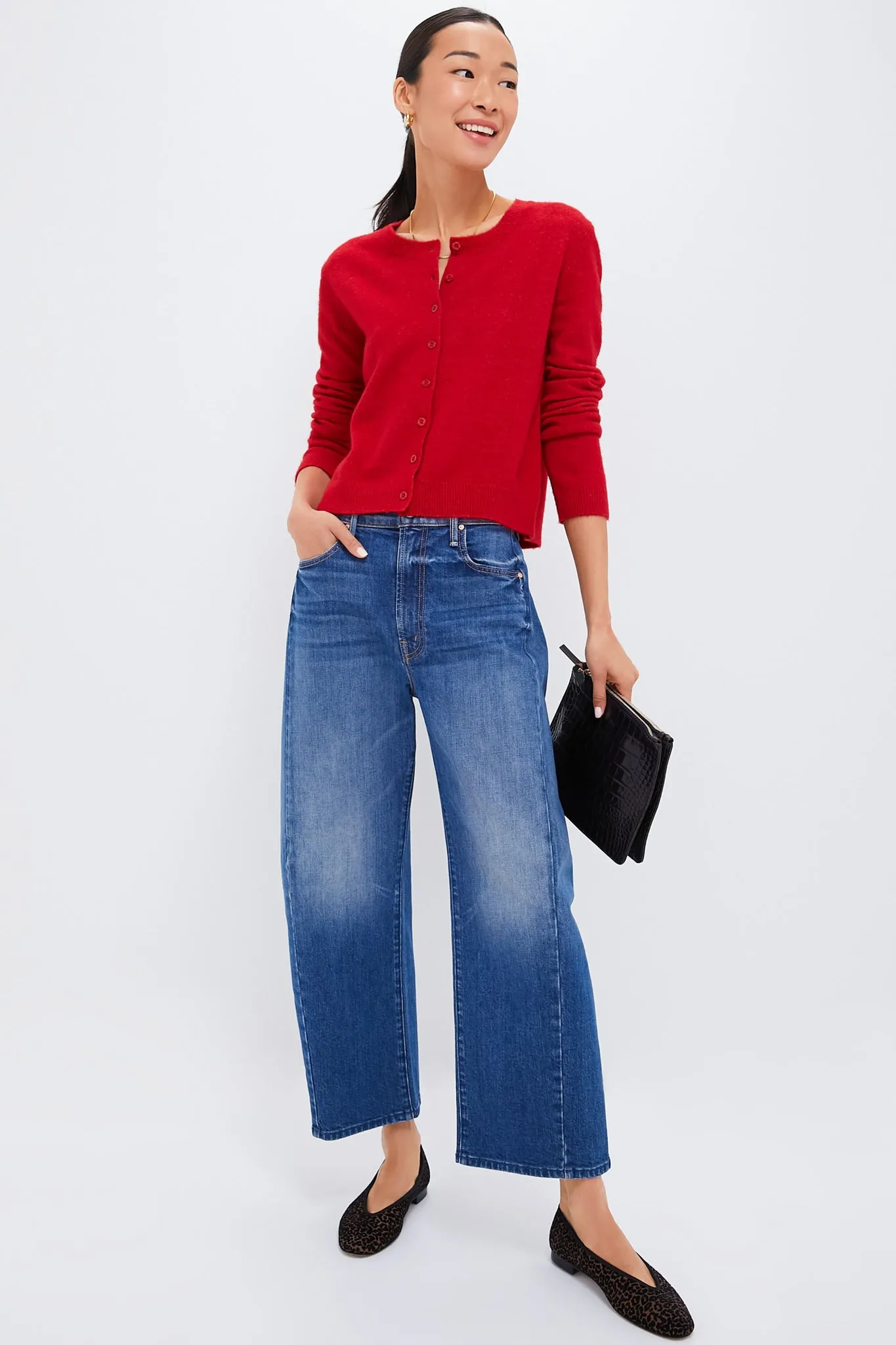 Haute Red Outlook Cardigan sold by Tuckernuck product image thumbnail 3