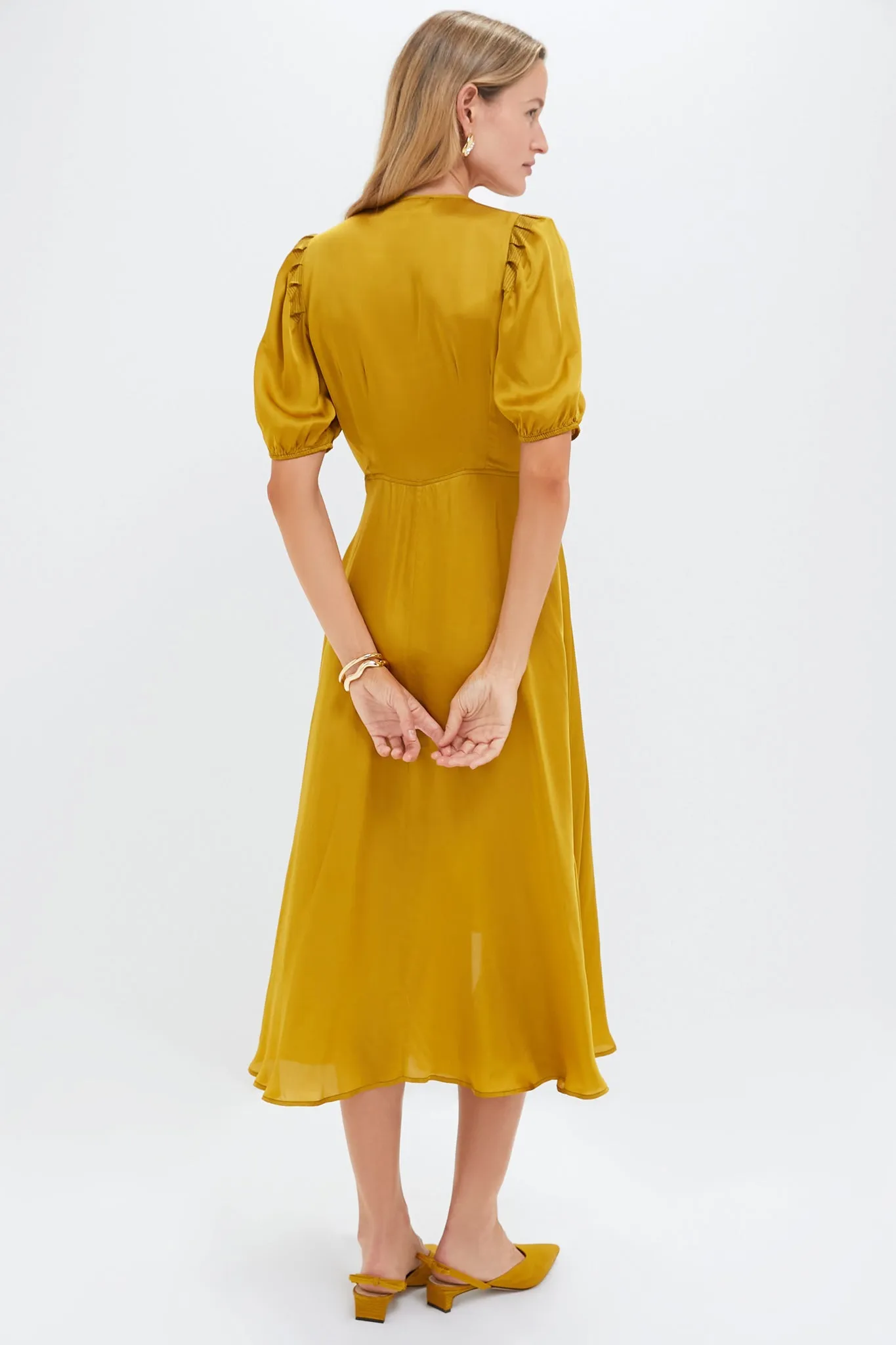 Gold Leaf The Gilded Dress sold by Tuckernuck product image thumbnail 4