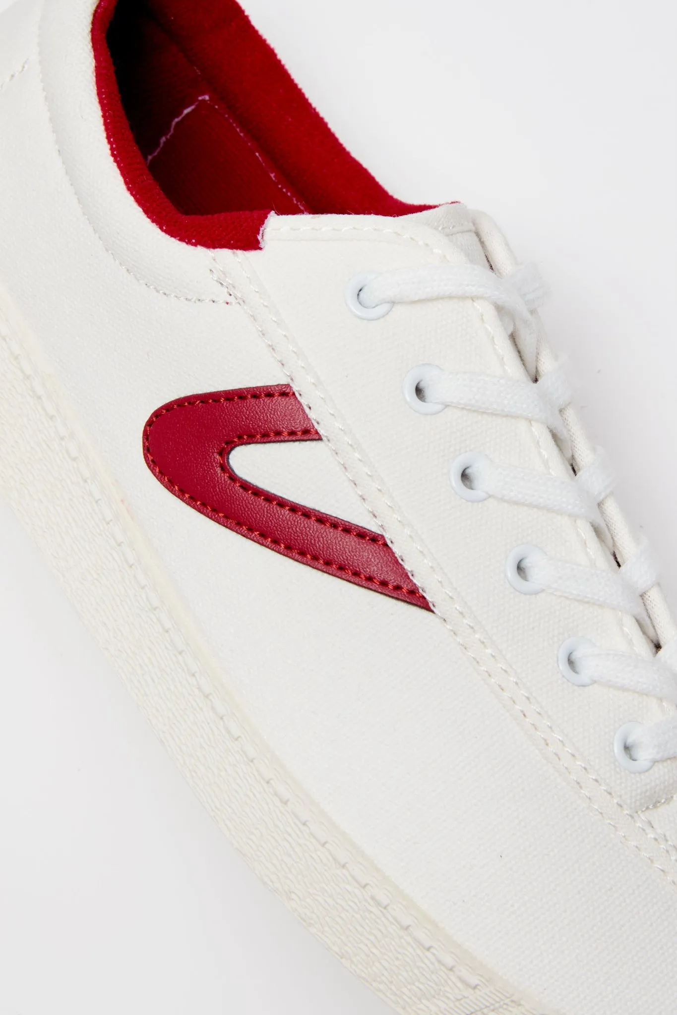 White and Red Nylite Lace Sneakers sold by Tuckernuck product image thumbnail 5