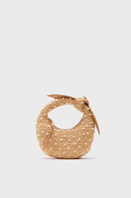 Natural Pearl Josie Knot Bag sold by Tuckernuck