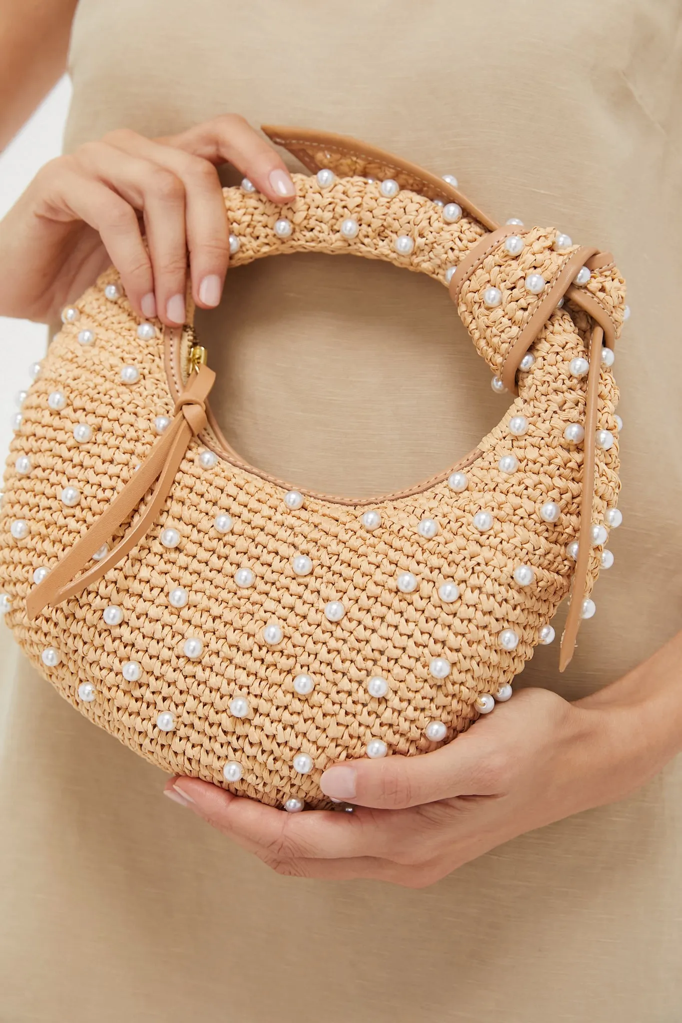 Natural Pearl Josie Knot Bag sold by Tuckernuck product image thumbnail 2