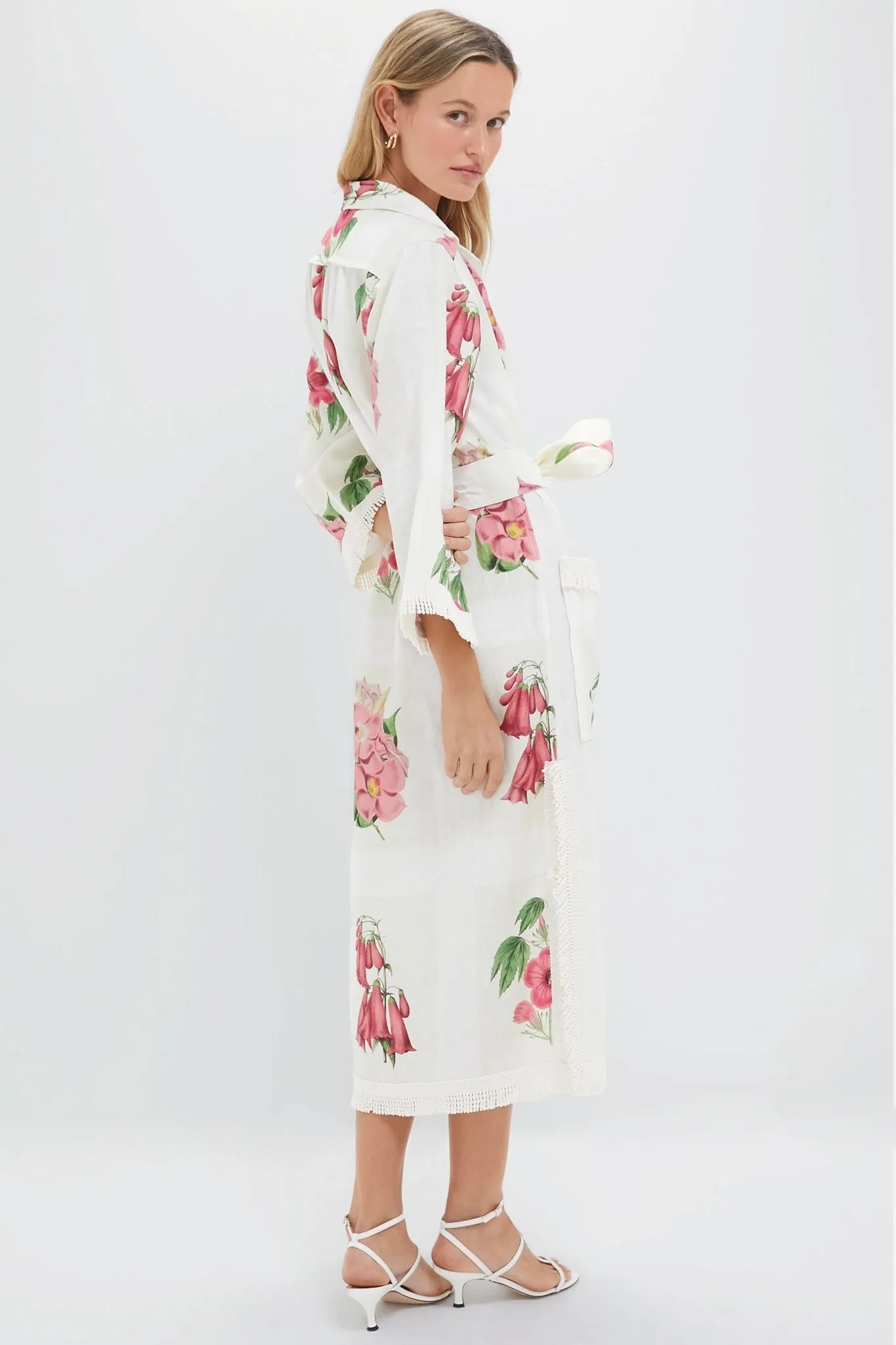 Multi Verandah Floral Long Tunic Dress sold by Tuckernuck product image thumbnail 4