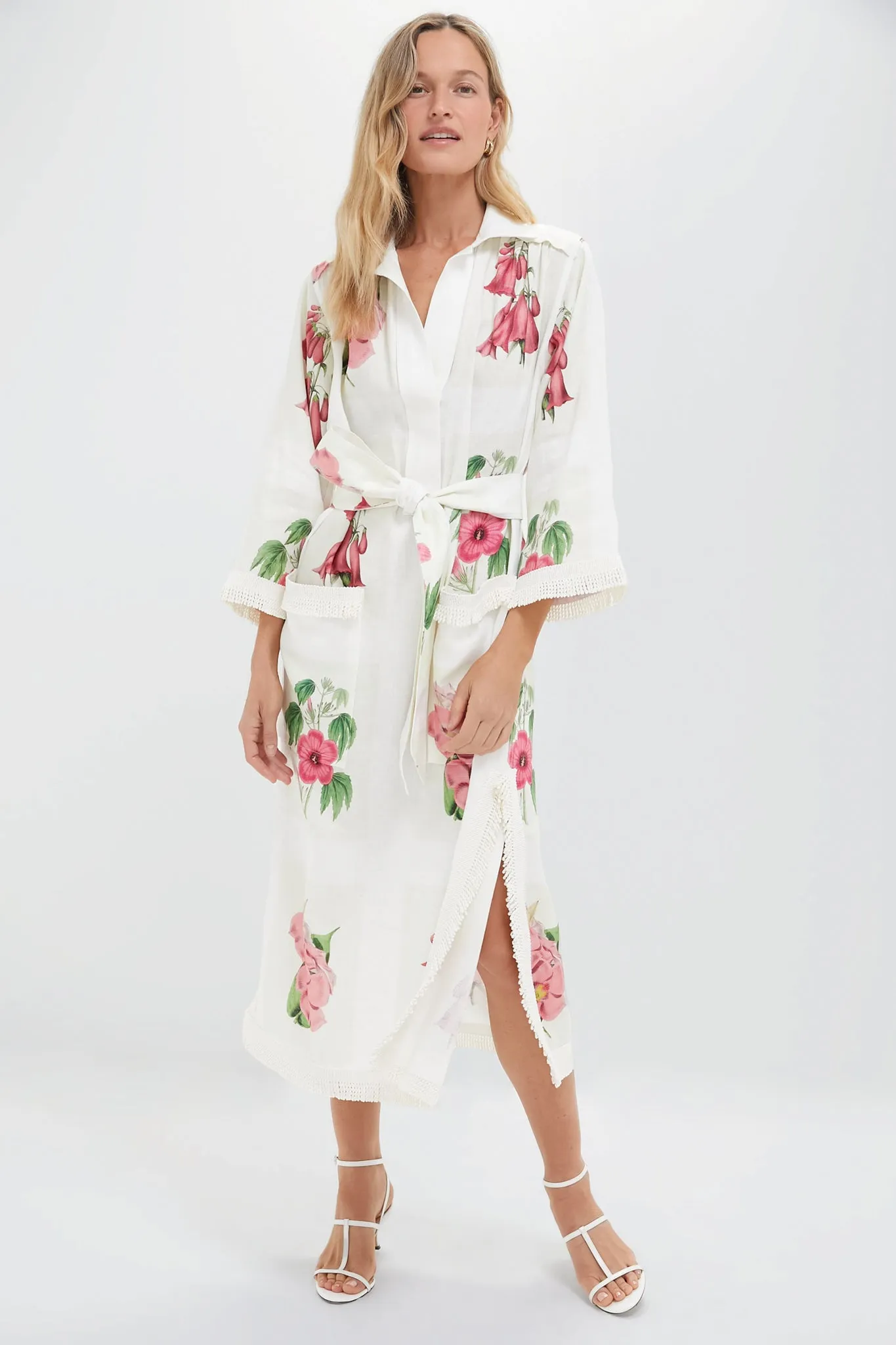 Multi Verandah Floral Long Tunic Dress sold by Tuckernuck