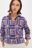 Patchwork Plaid Flannel Cropped Jasper Button Down sold by Tuckernuck