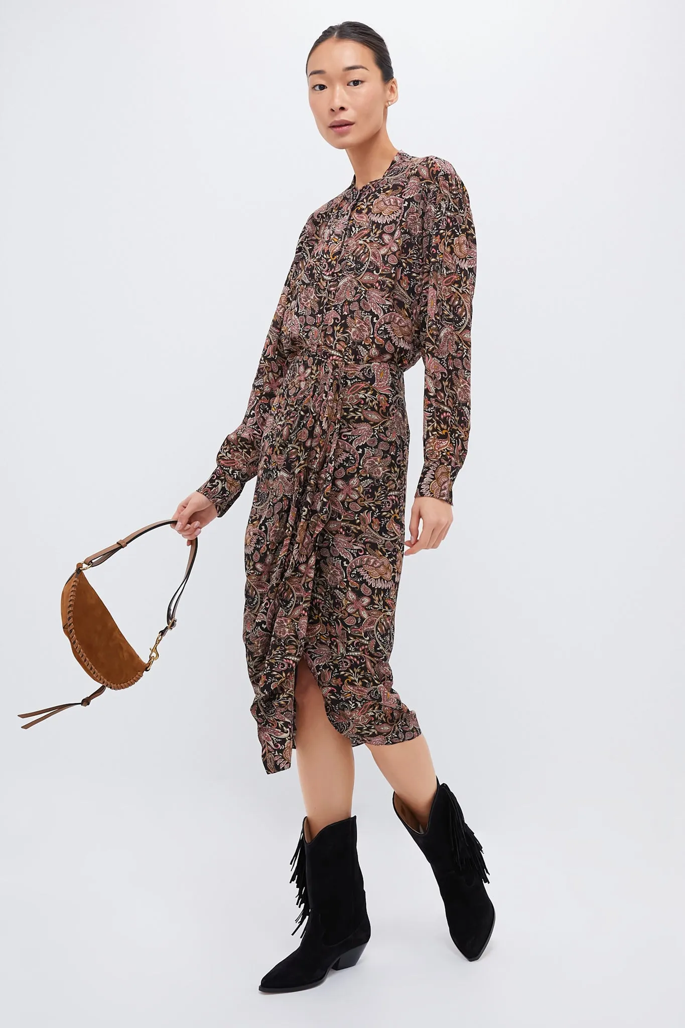 Black and Ochre Zaine Skirt sold by Tuckernuck product image thumbnail 2