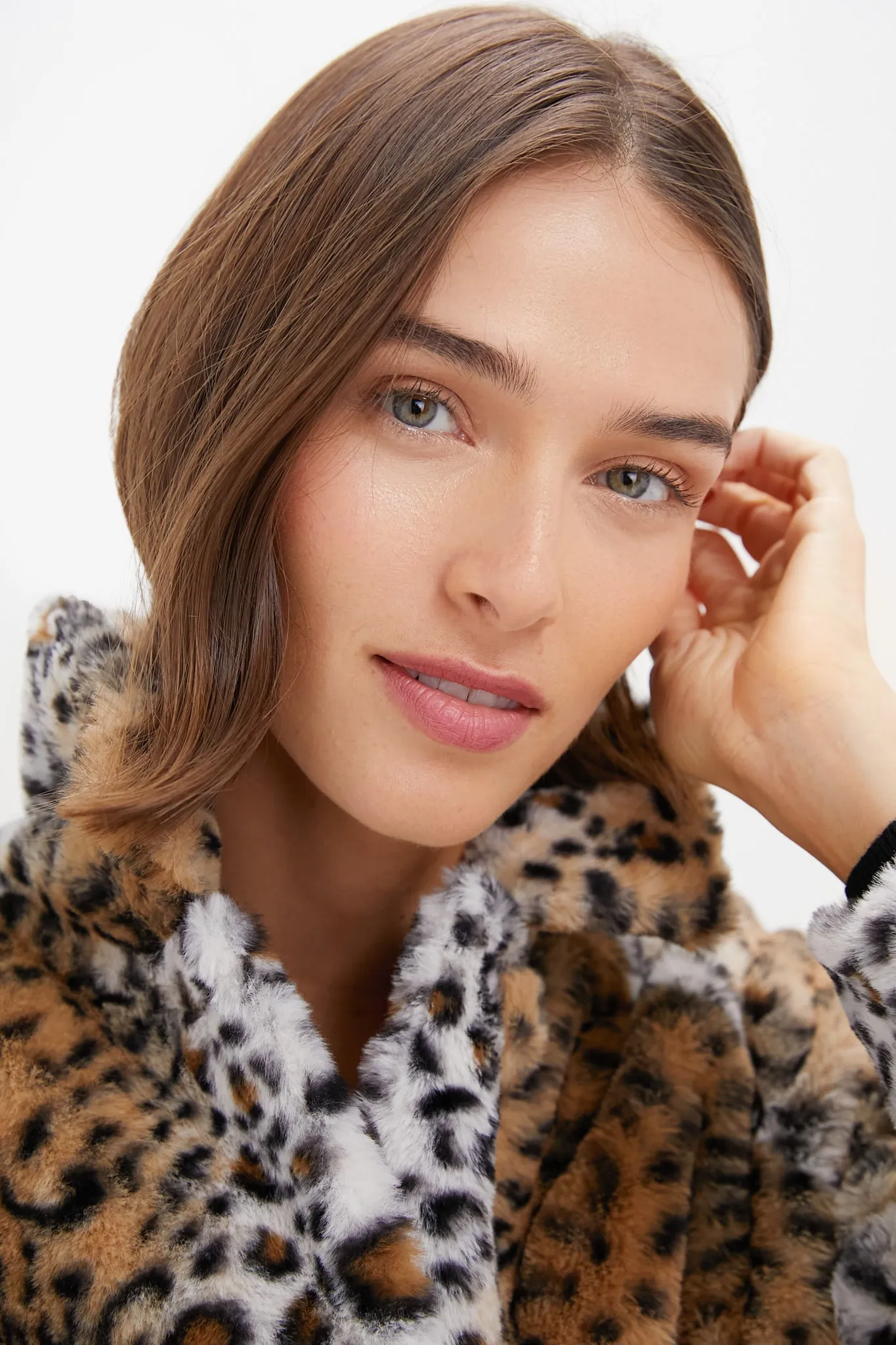 Leopard Fur Adriana Coat sold by Tuckernuck product image thumbnail 5