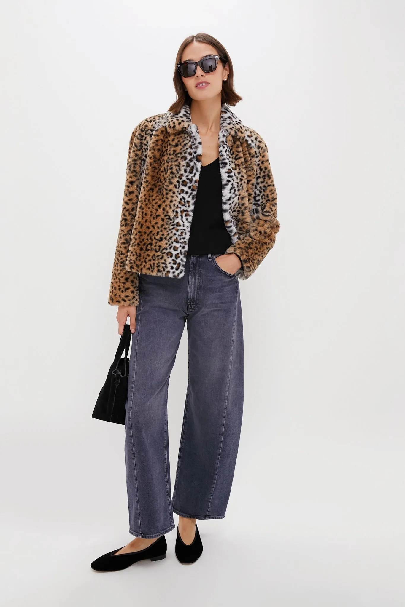 Leopard Fur Adriana Coat sold by Tuckernuck product image thumbnail 2