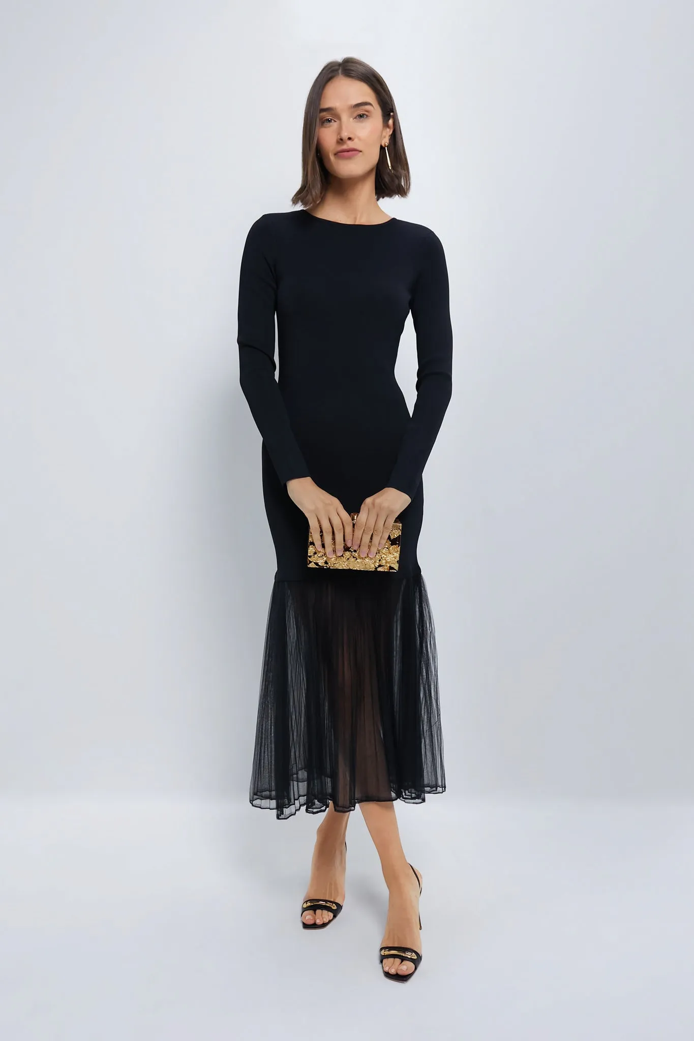 Black Knit Gwendolyn Maxi Dress sold by Tuckernuck product image thumbnail 2