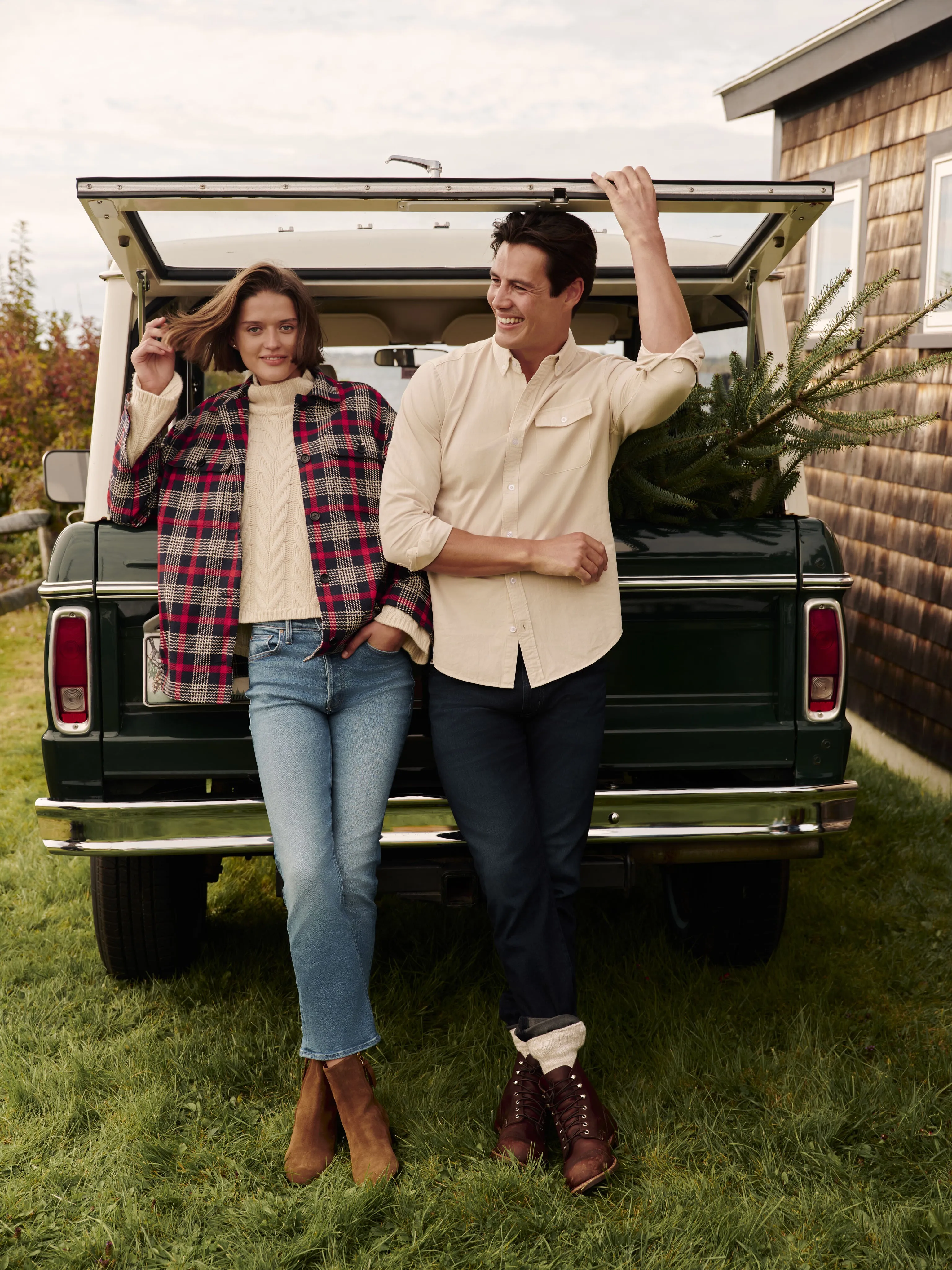 Red Plaid Platt Shacket sold by Tuckernuck product image thumbnail 2