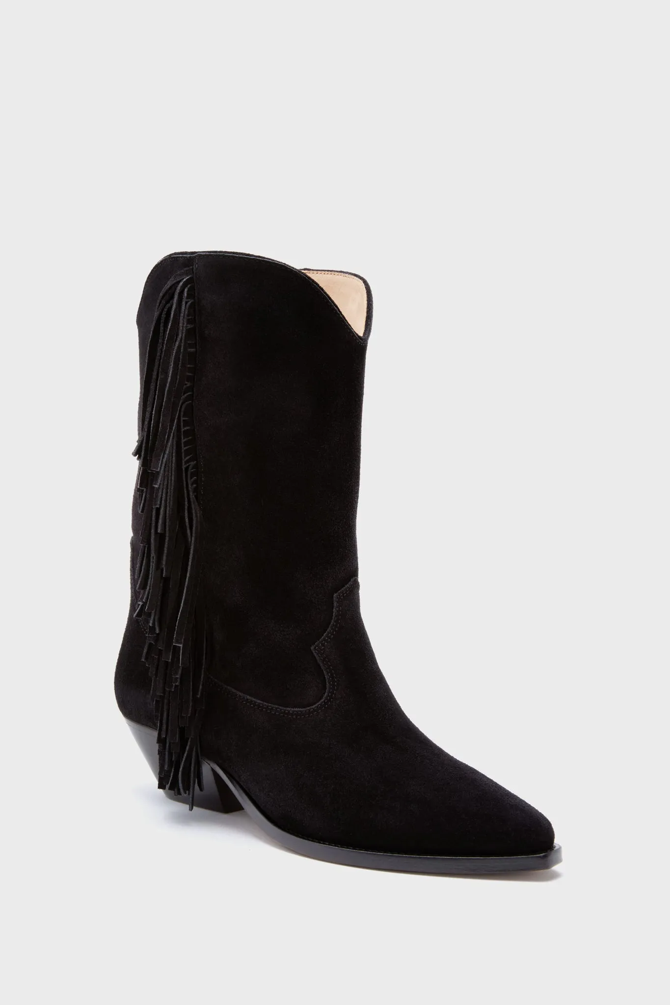 Black Fringe Duerto Boots sold by Tuckernuck