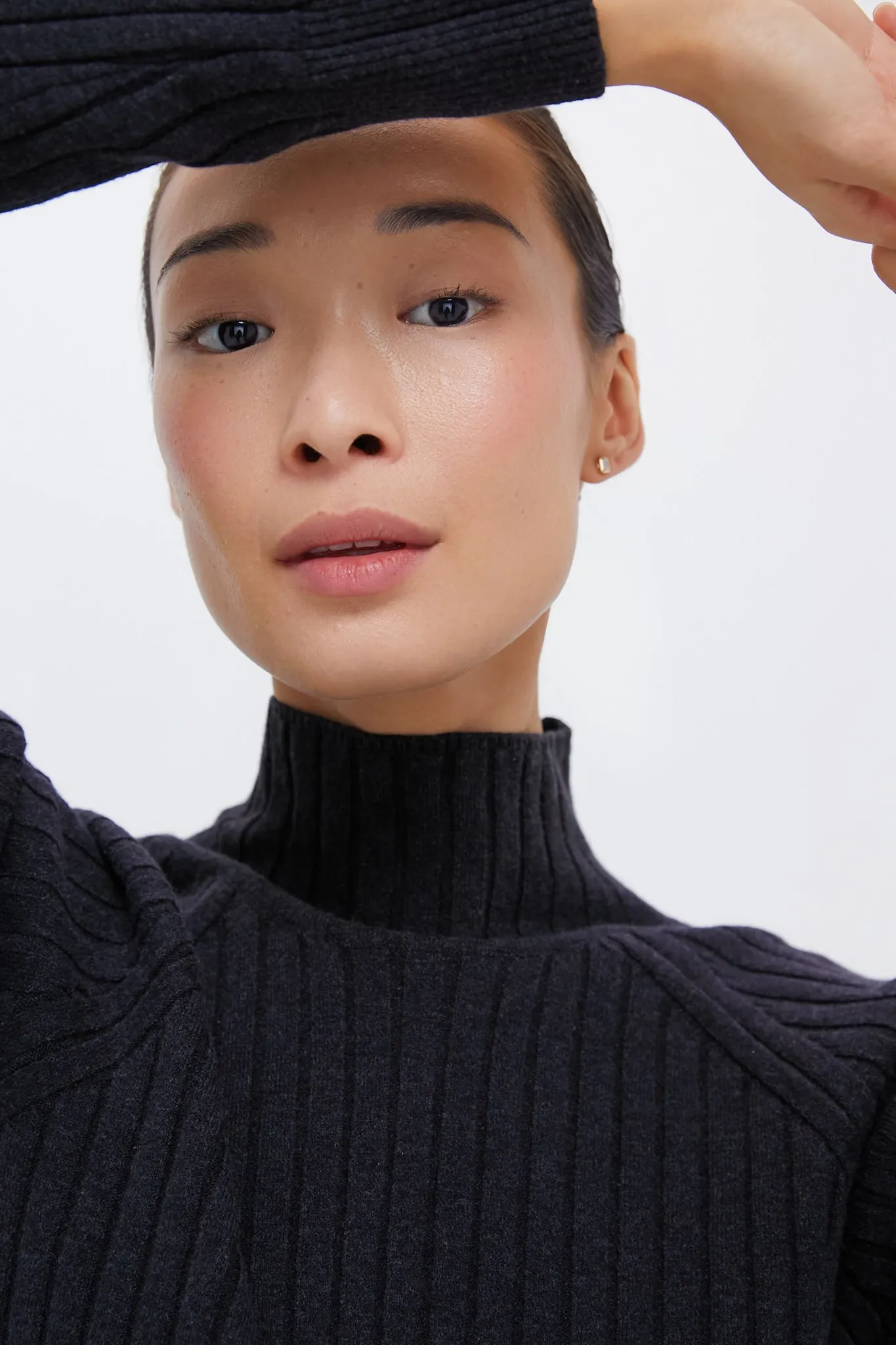 Charcoal Heather Jackson Mockneck sold by Tuckernuck product image thumbnail 5