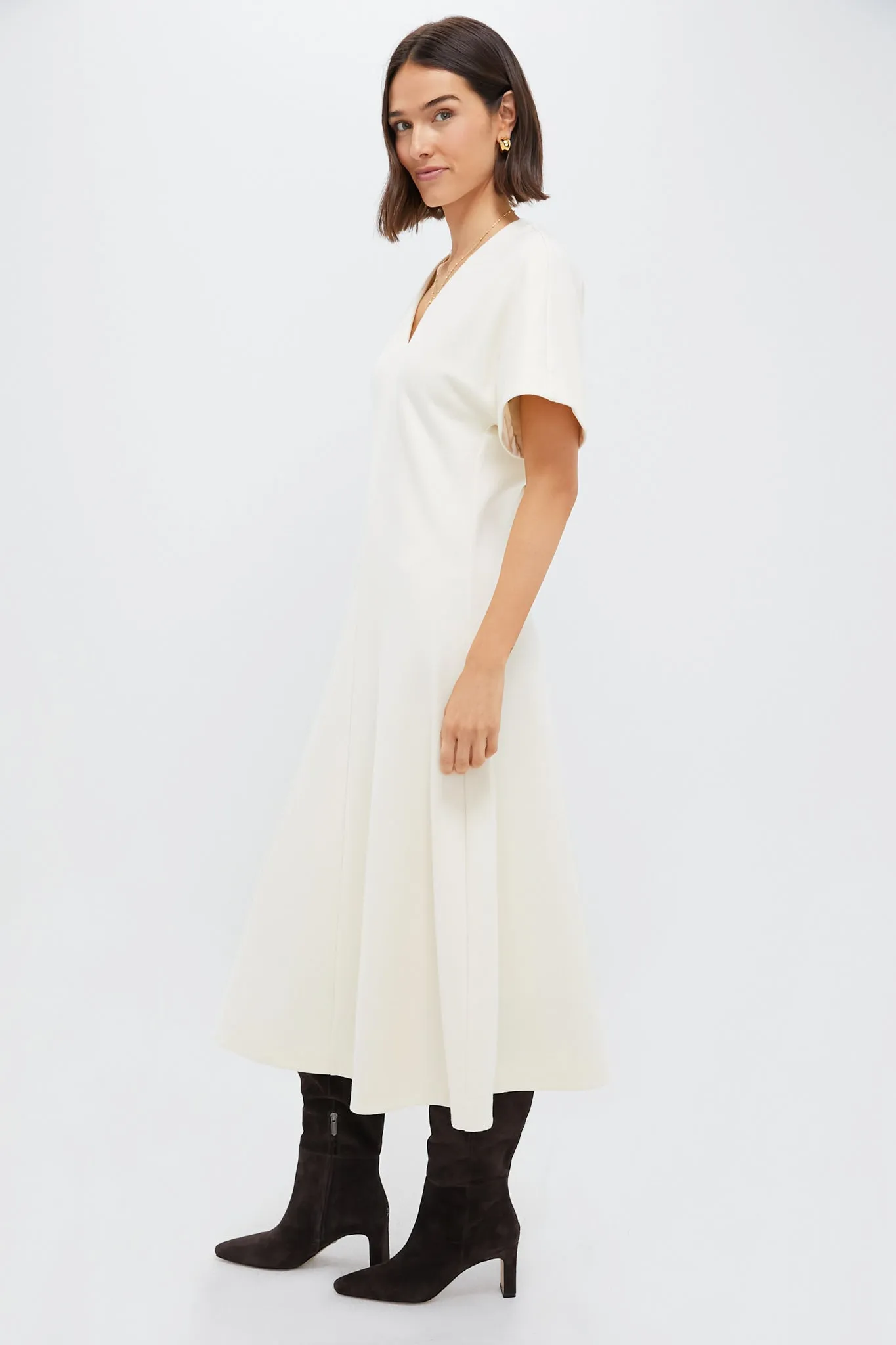 Ivory Annalee Dress sold by Tuckernuck product image thumbnail 3