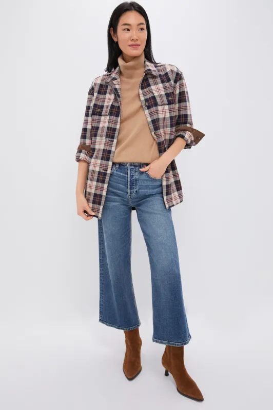 Cream Plaid Platt Ranch Jacket sold by Tuckernuck