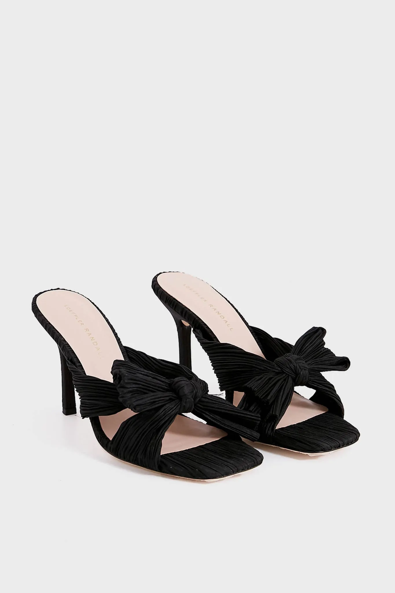 Black Taffeta Claudia Heels sold by Tuckernuck product image thumbnail 4