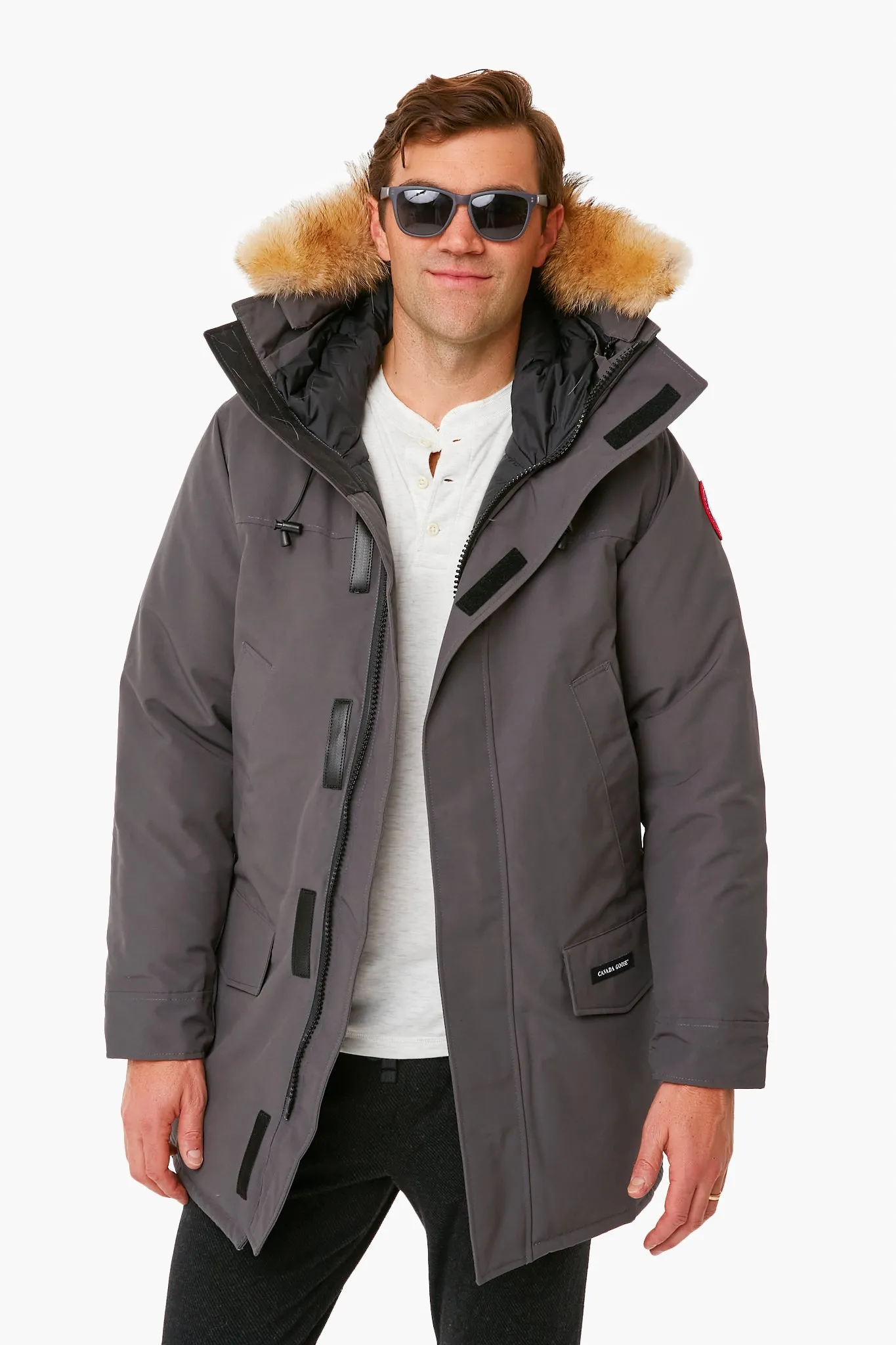 Graphite Langford Parka sold by Tuckernuck