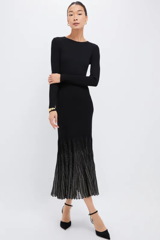 Black Shimmer Maxi Dress sold by Tuckernuck