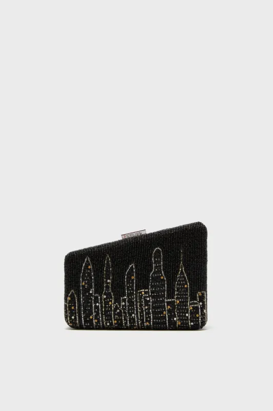 Carmella NYC Skyline Beaded Clutch made by Tuckernuck