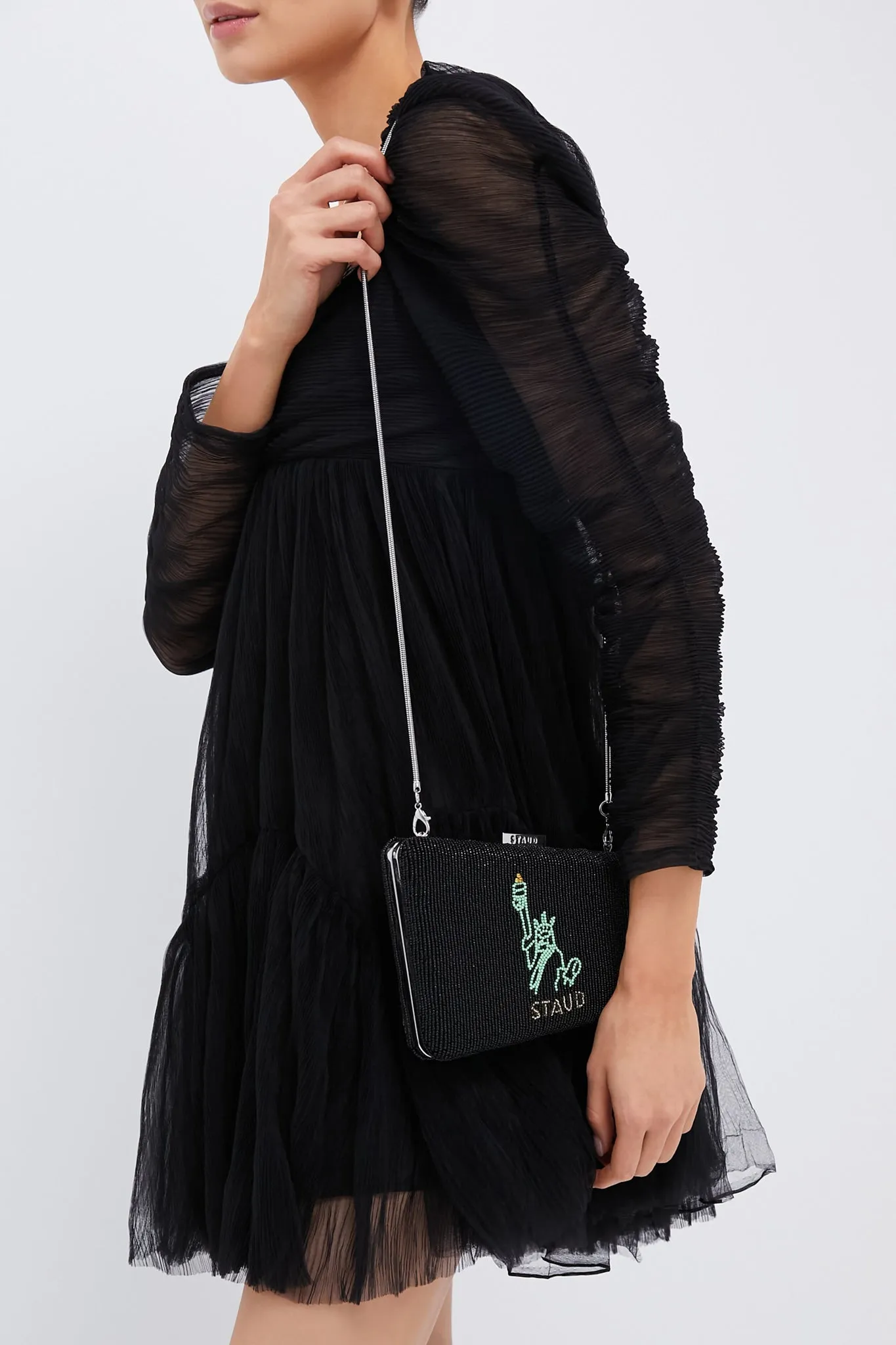 Carmella NYC Skyline Beaded Clutch sold by Tuckernuck product image thumbnail 3