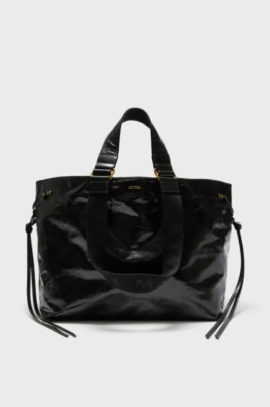 Black Wardy Leather Bag sold by Tuckernuck