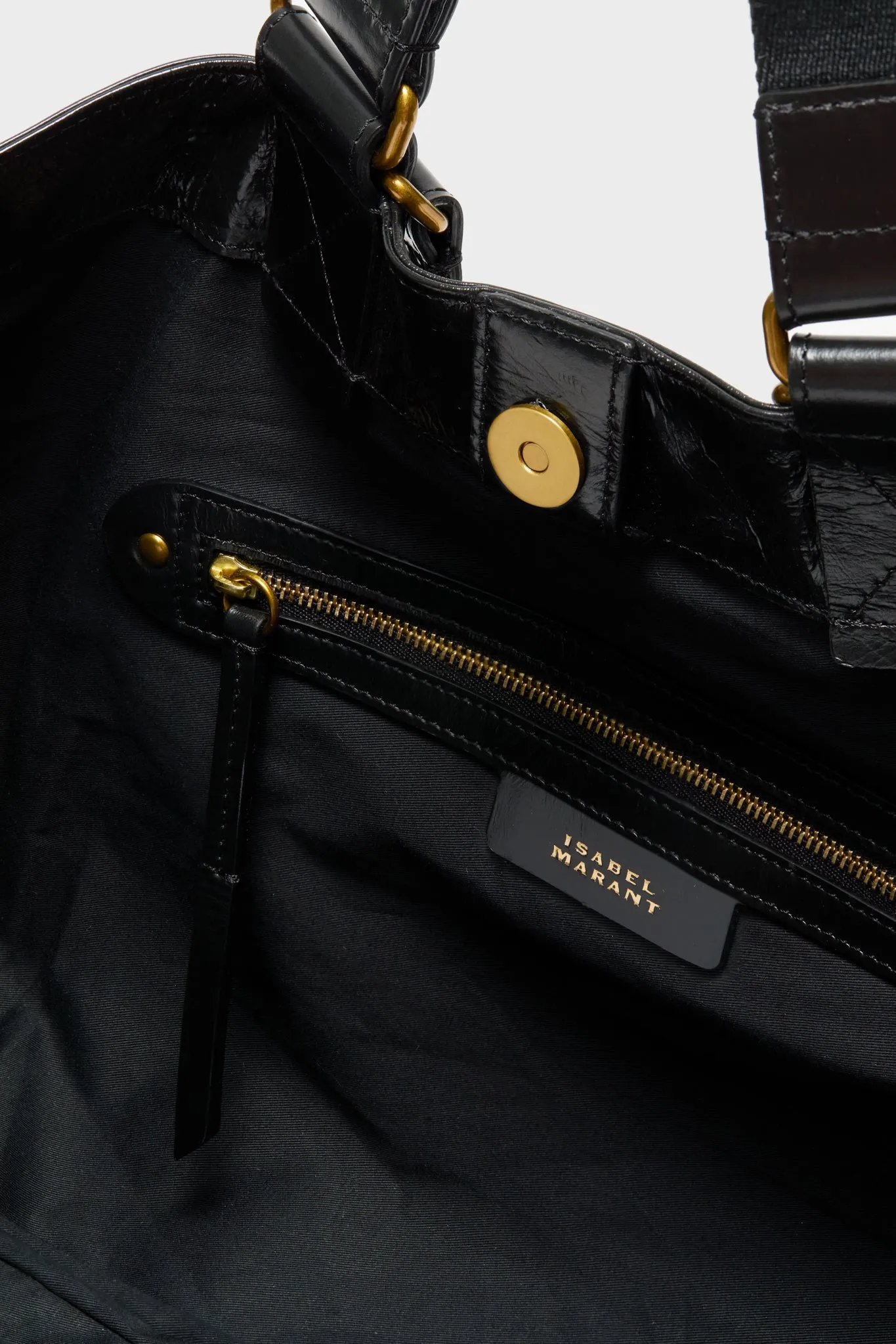 Black Wardy Leather Bag sold by Tuckernuck product image thumbnail 5