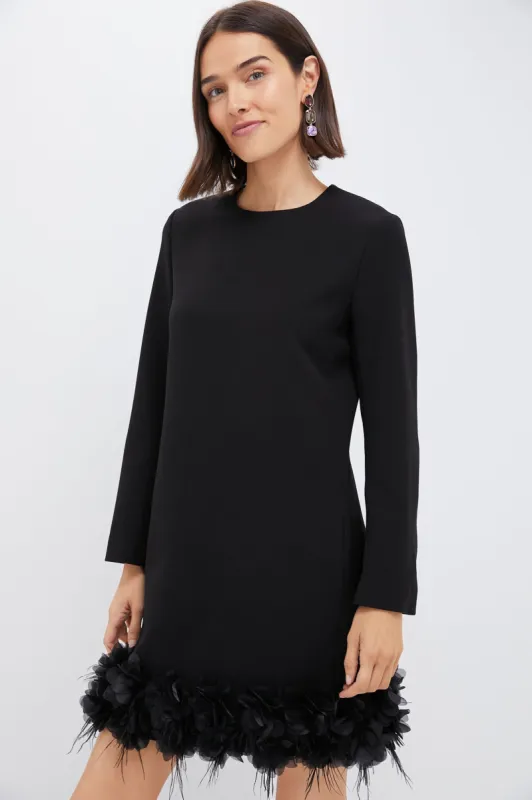 Organza and Feather Trim Dalia Dress sold by Tuckernuck