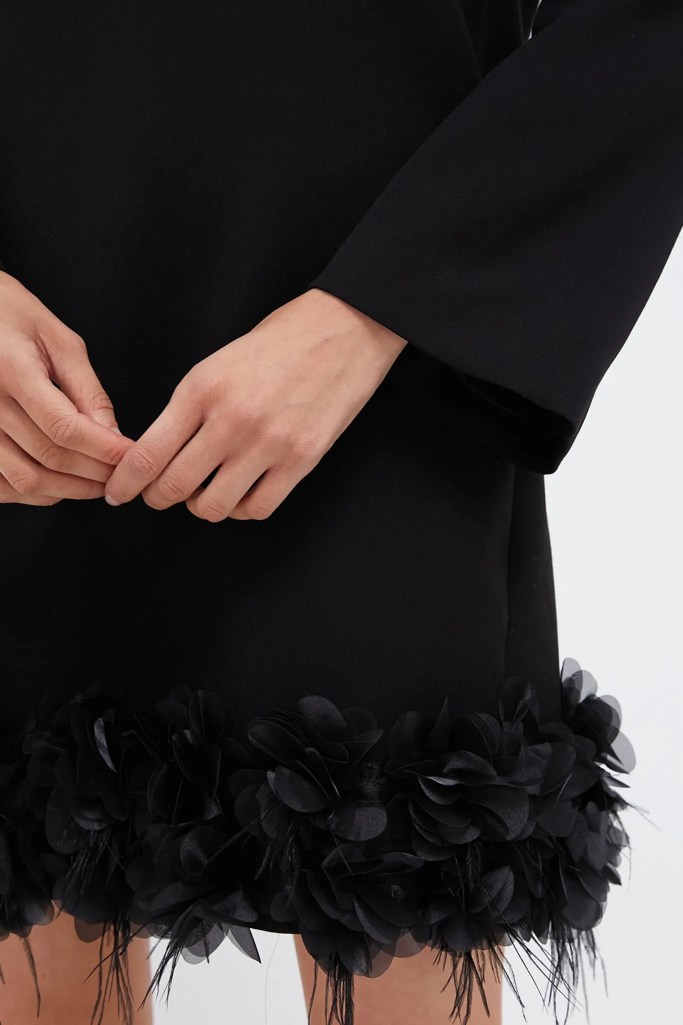 Organza and Feather Trim Dalia Dress sold by Tuckernuck product image thumbnail 5