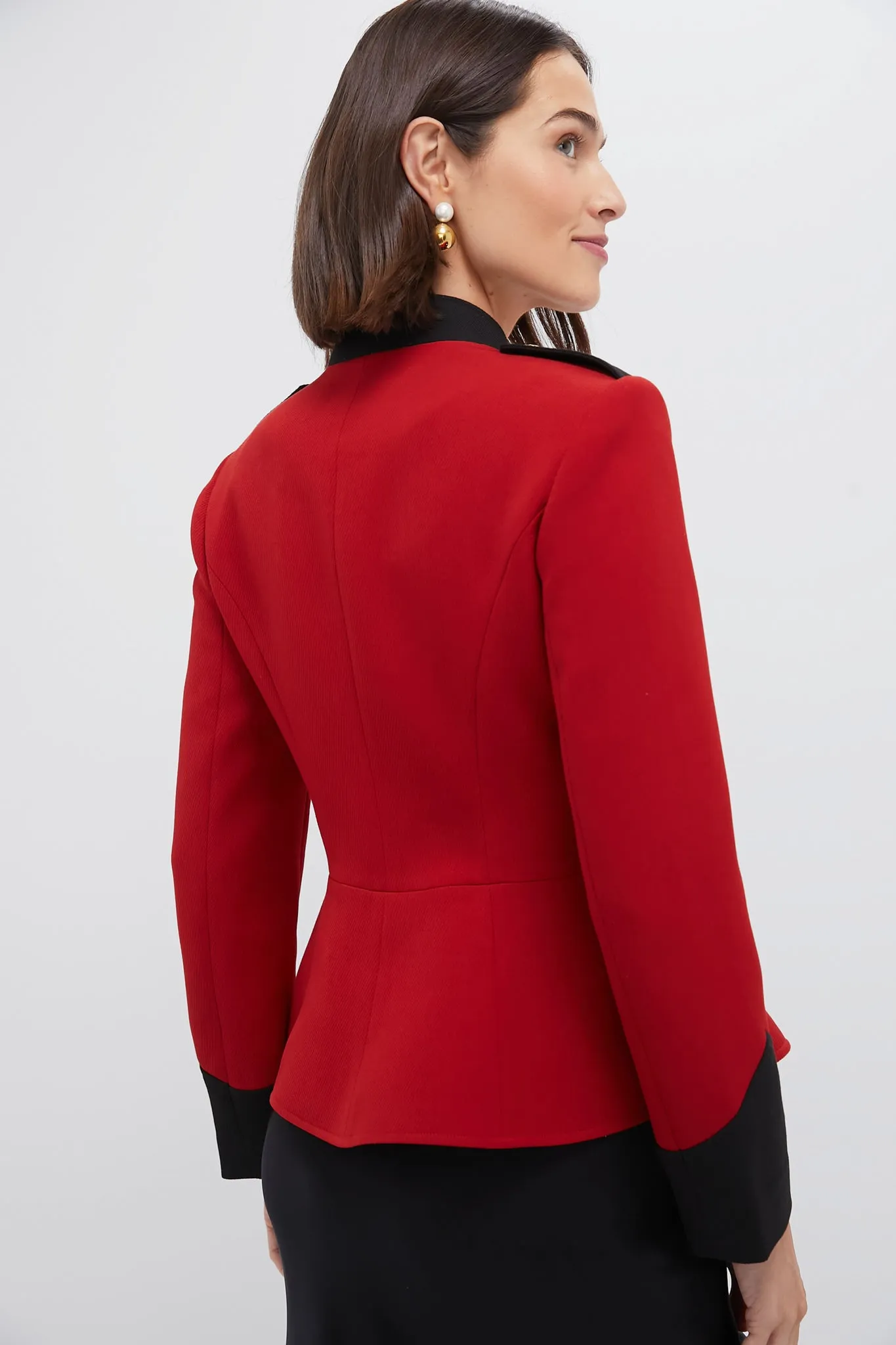 Carmine and Black Ada Jacket sold by Tuckernuck product image thumbnail 4