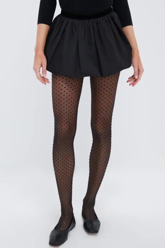 Black Antonia Skirt sold by Tuckernuck