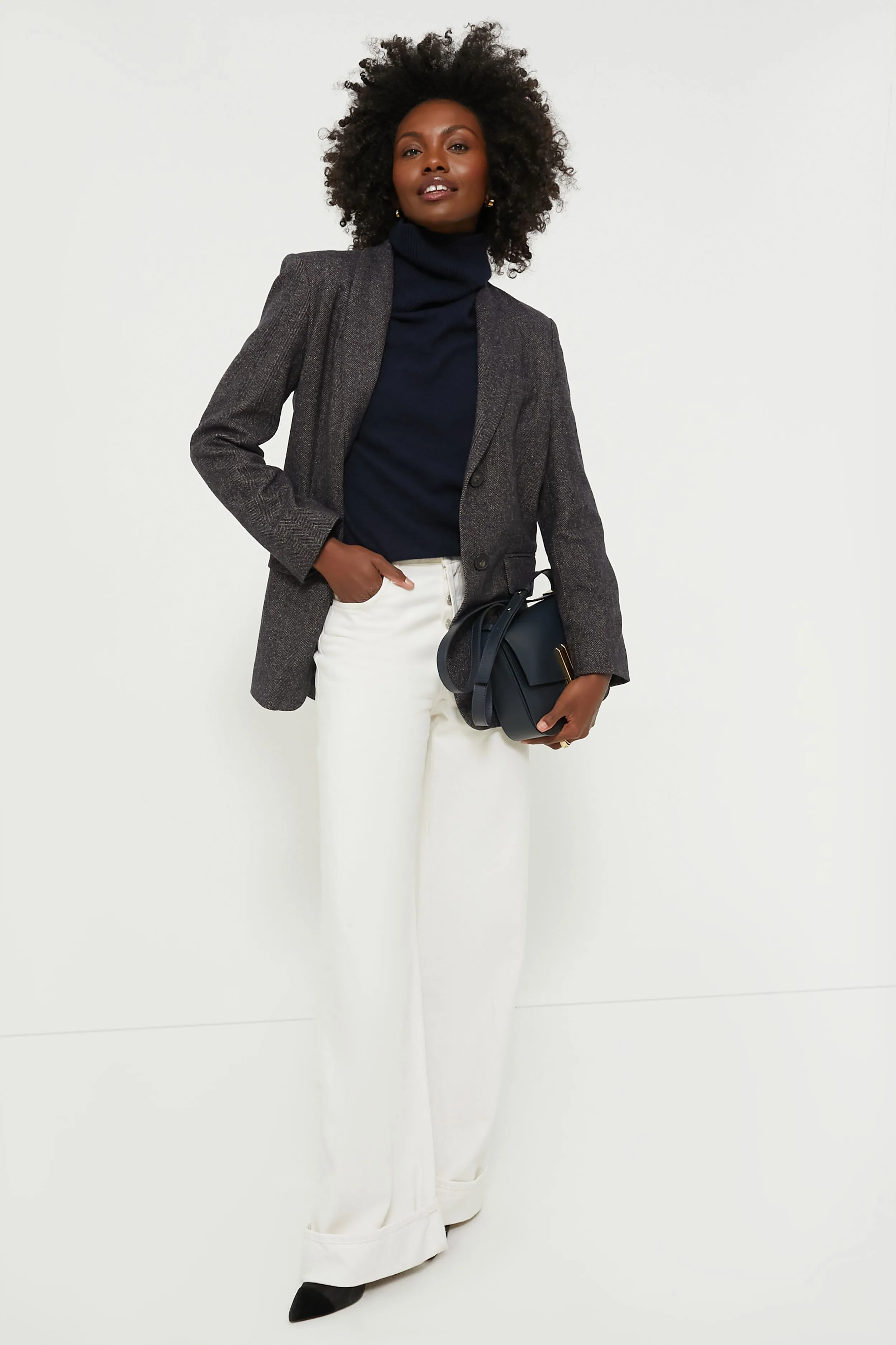 Chocolate Jovanka Blazer sold by Tuckernuck product image thumbnail 2