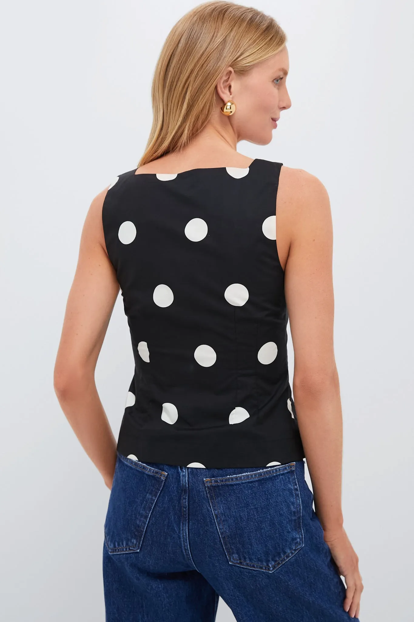 Polka Dot Print Amira Top sold by Tuckernuck product image thumbnail 4