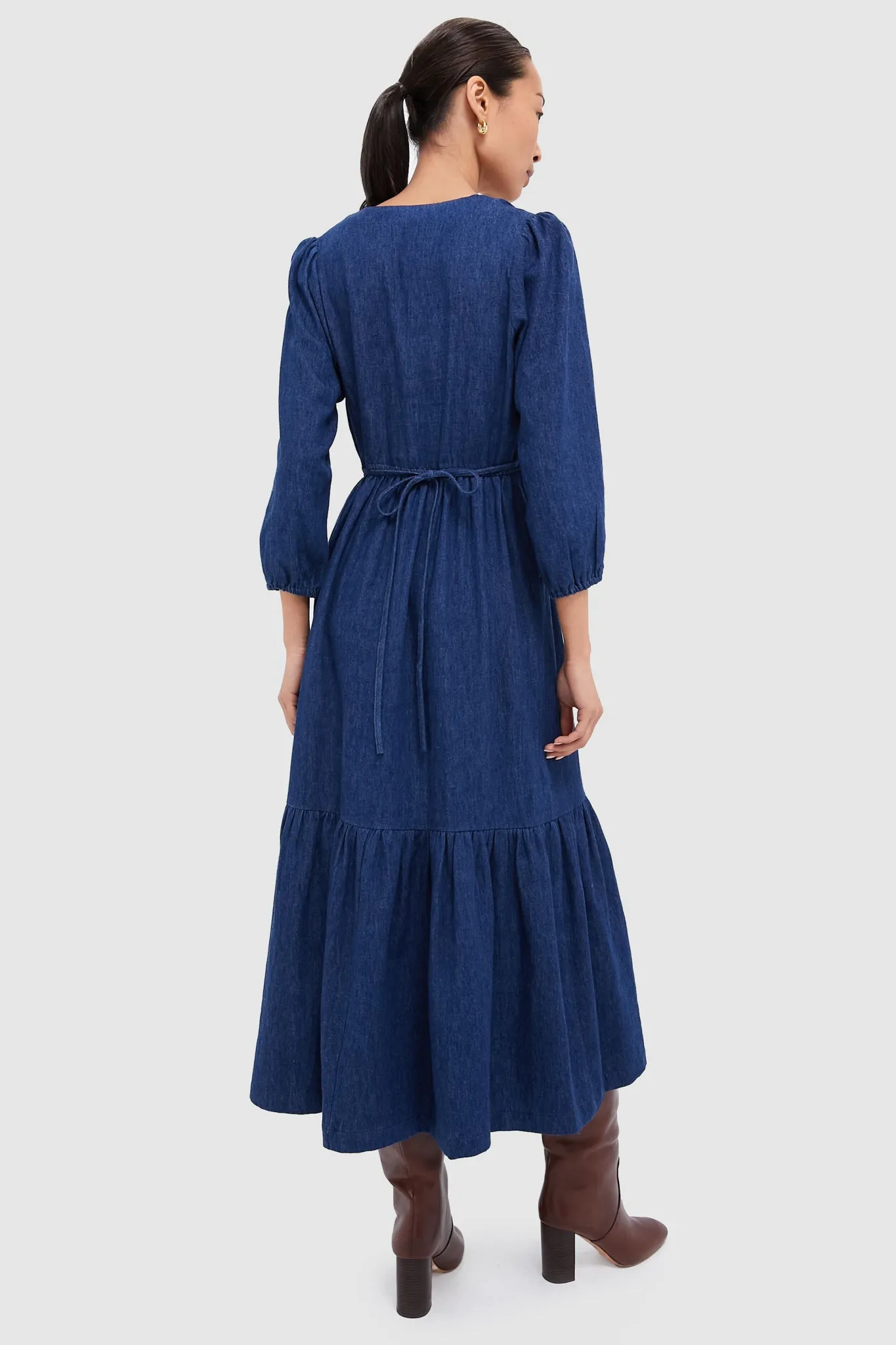Indigo Atelier Tier Dress sold by Tuckernuck product image thumbnail 4