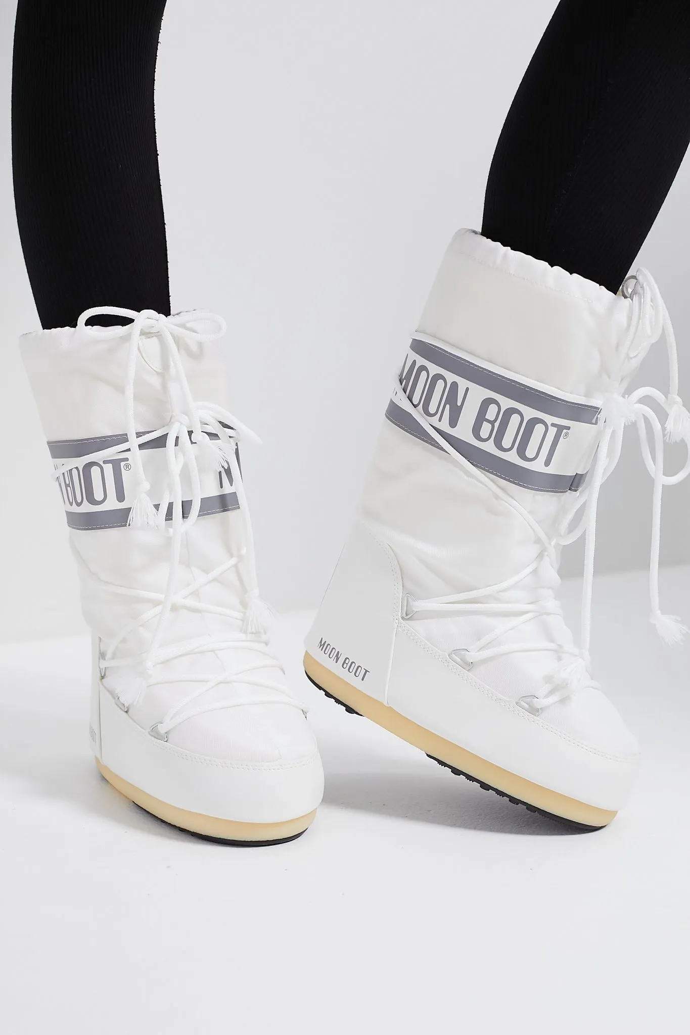White Icon Nylon Boots sold by Tuckernuck product image thumbnail 3