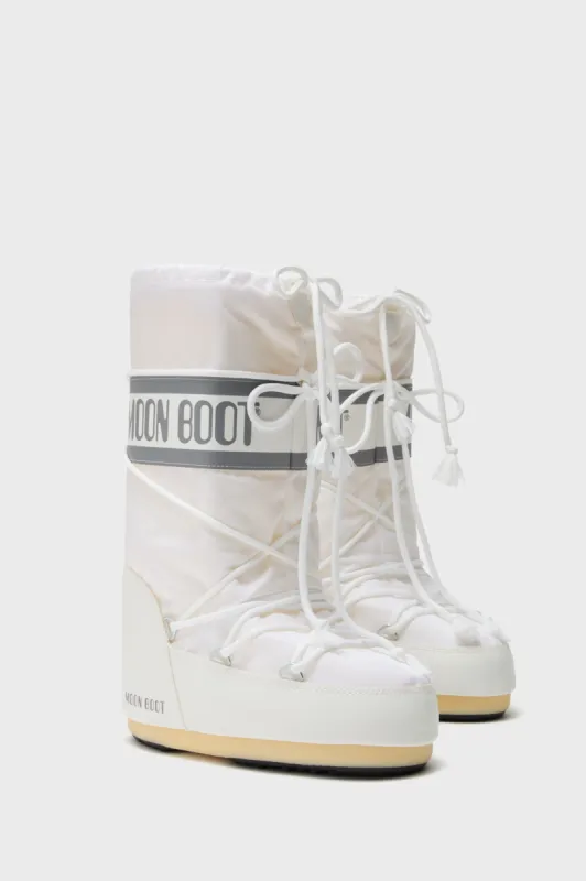 White Icon Nylon Boots sold by Tuckernuck