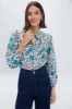 White Peacock Annabel Plume Blouse sold by Tuckernuck
