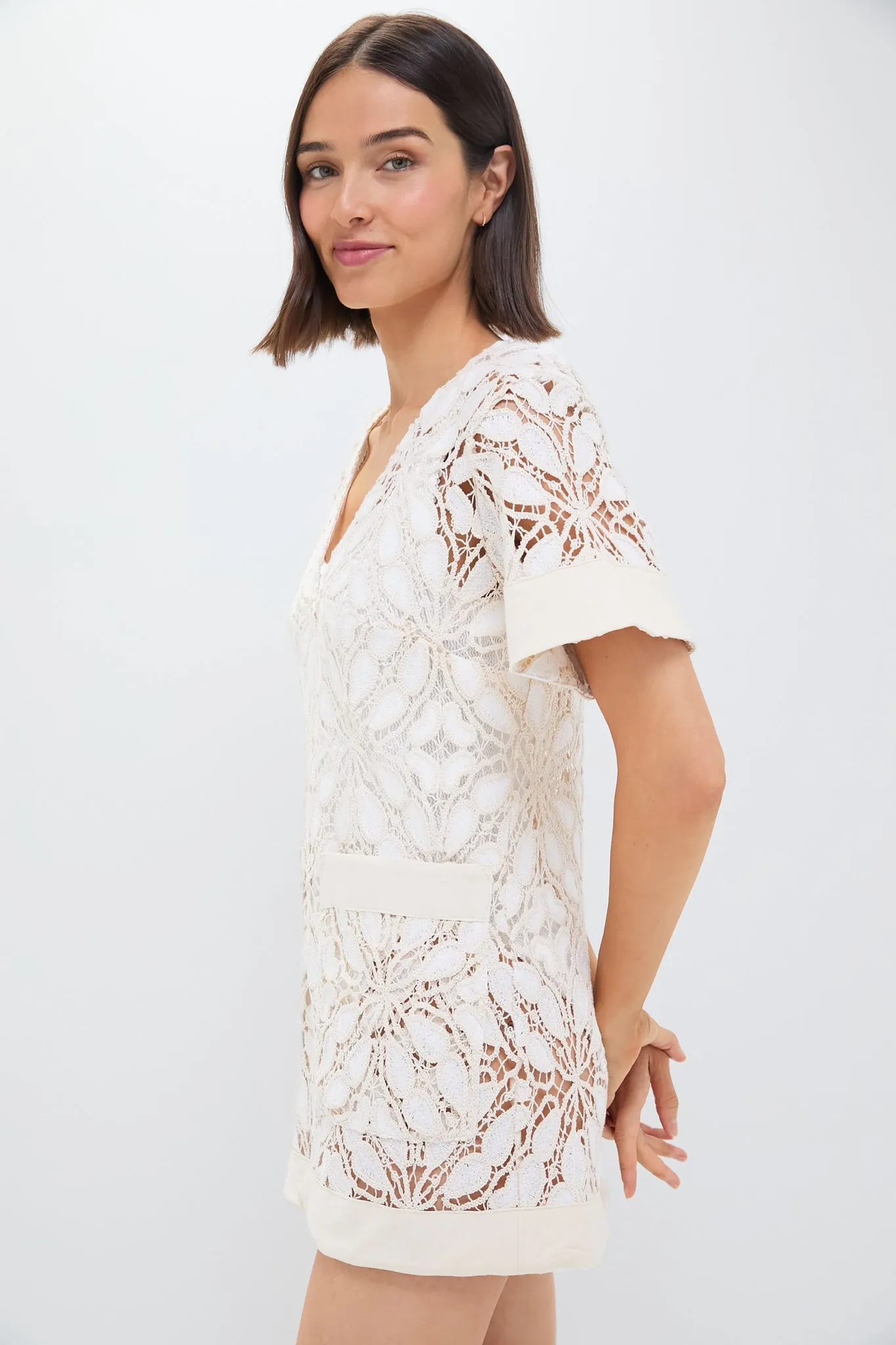 Natural Dion Mini Dress sold by Tuckernuck product image thumbnail 3
