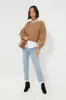 Biscuit Cable Knit Cropped Crew Neck Sweater sold by Tuckernuck