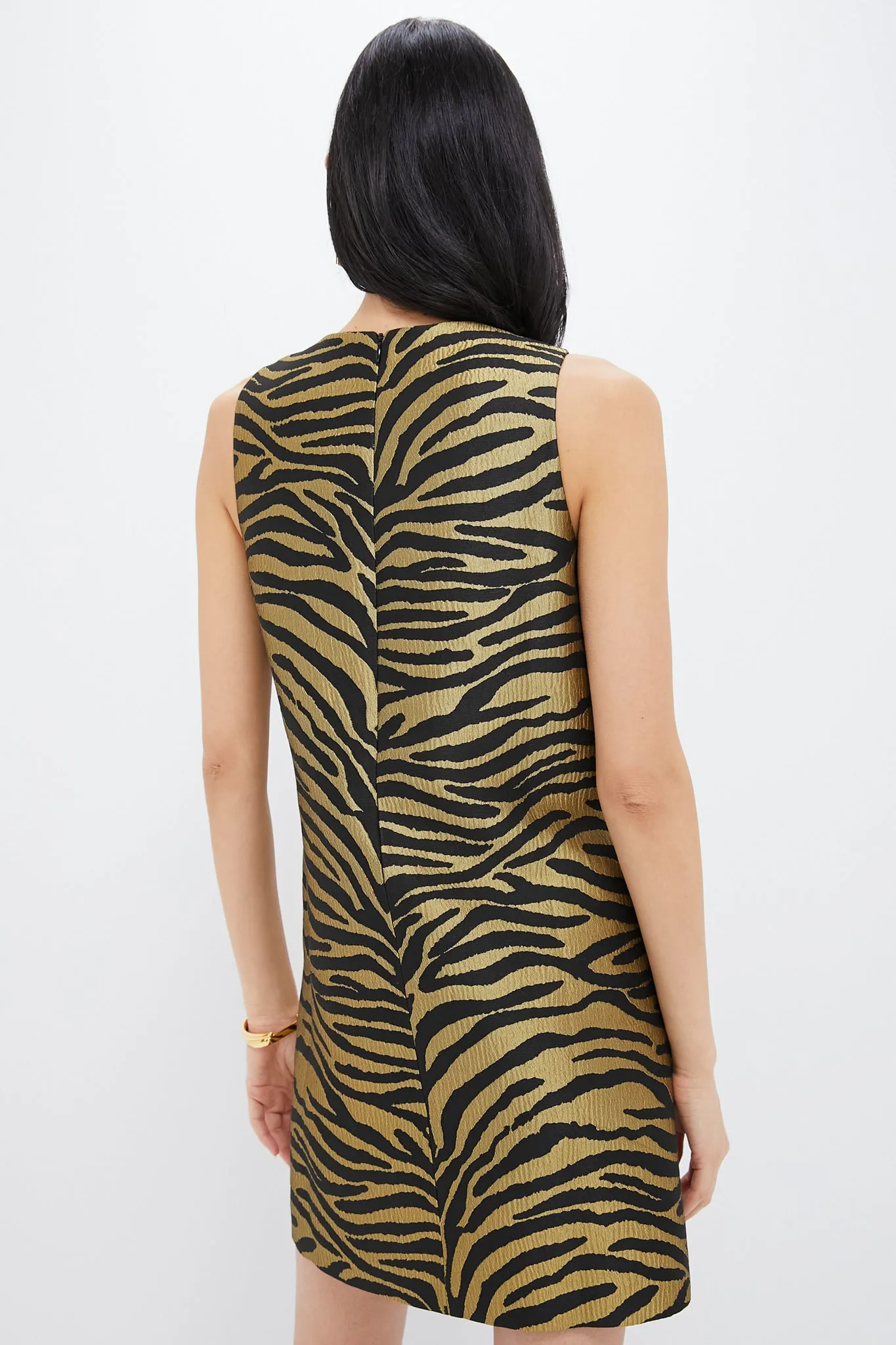 Tiger Jacquard Marlowe Dress sold by Tuckernuck product image thumbnail 4