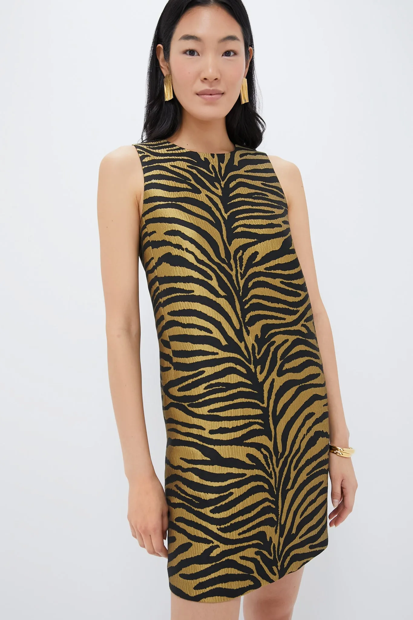 Tiger Jacquard Marlowe Dress sold by Tuckernuck
