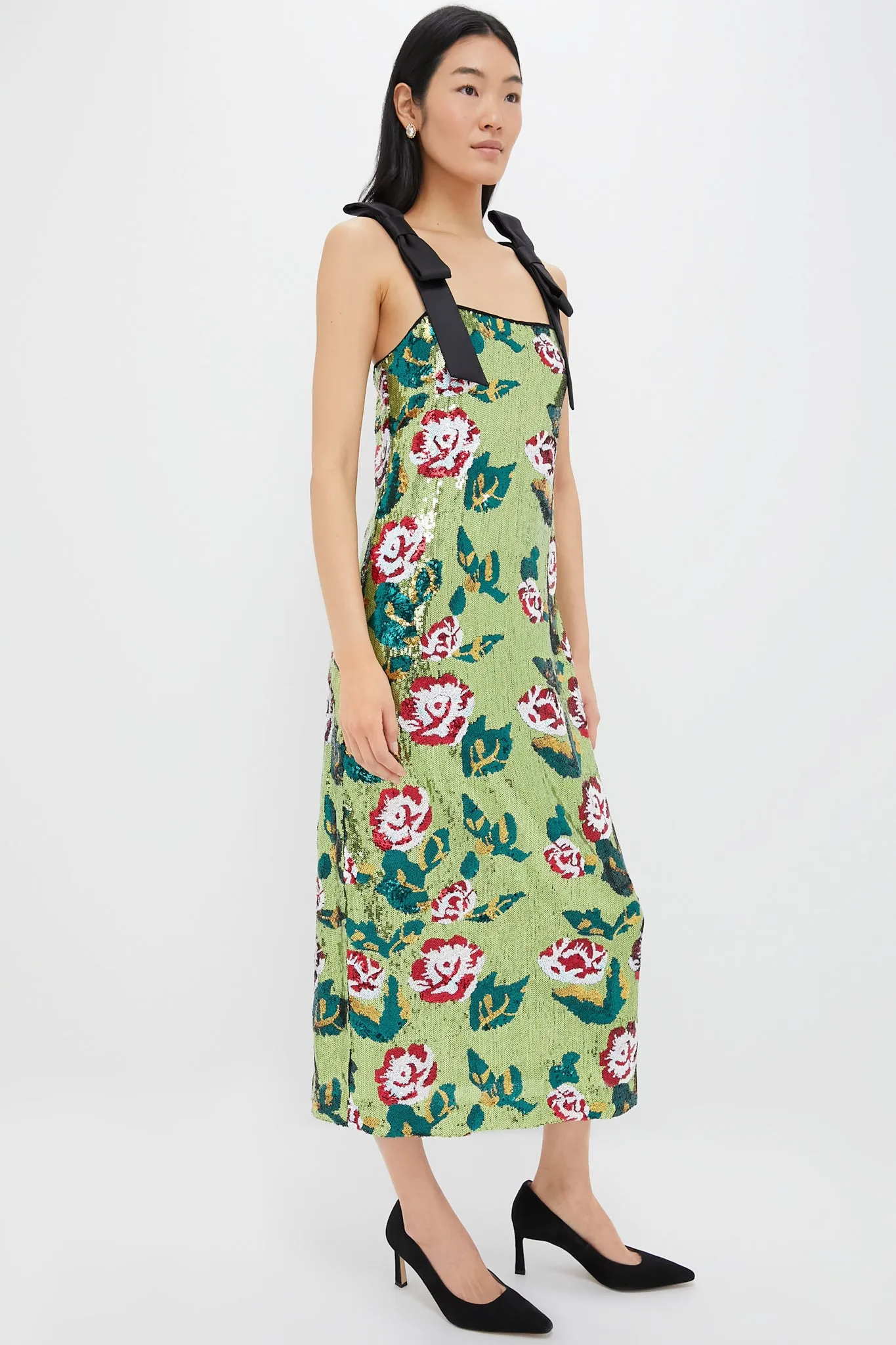 Floral Sequin Roxy Dress sold by Tuckernuck product image thumbnail 4