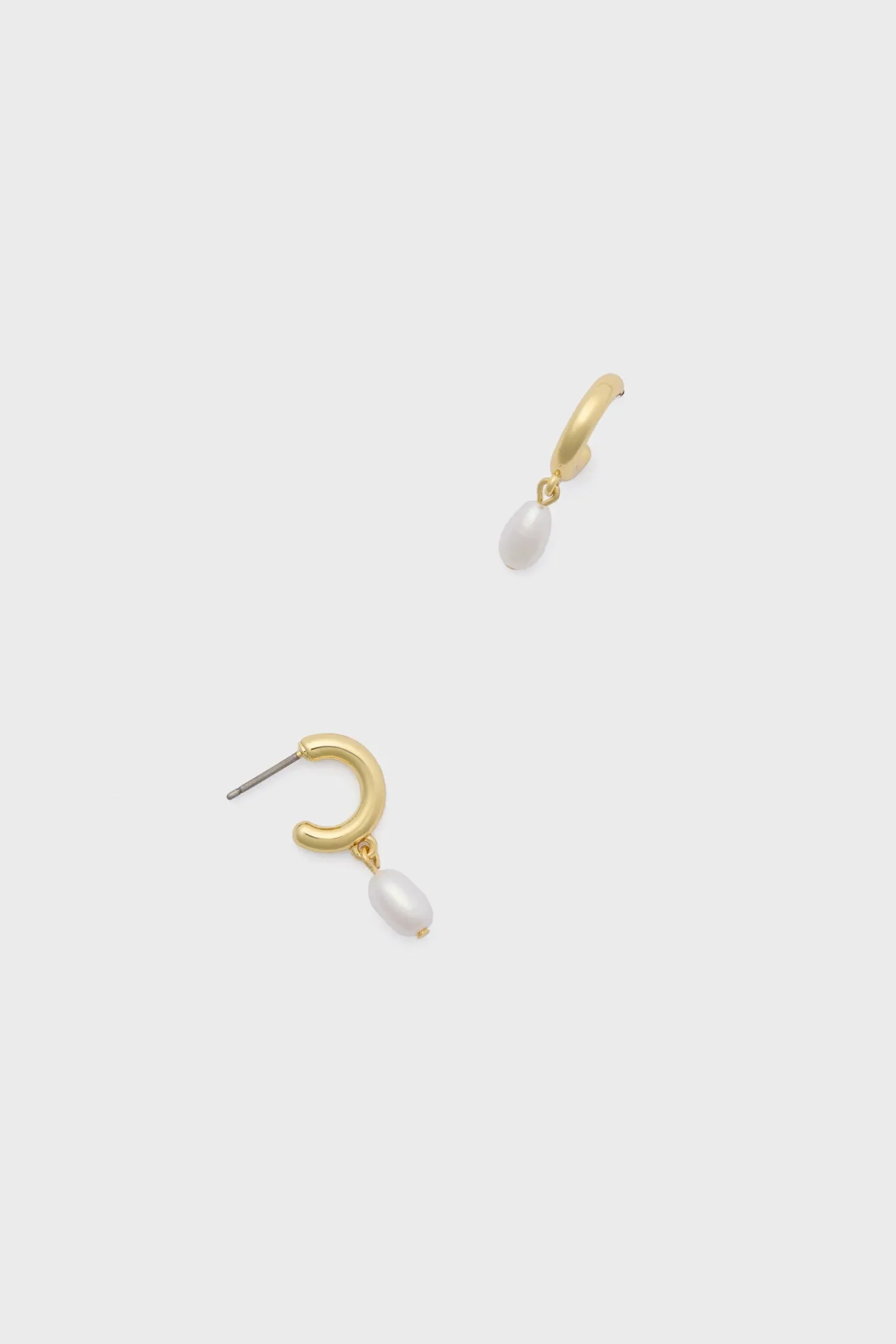 Drop Pearl Annabelle Hoop Earrings sold by Tuckernuck
