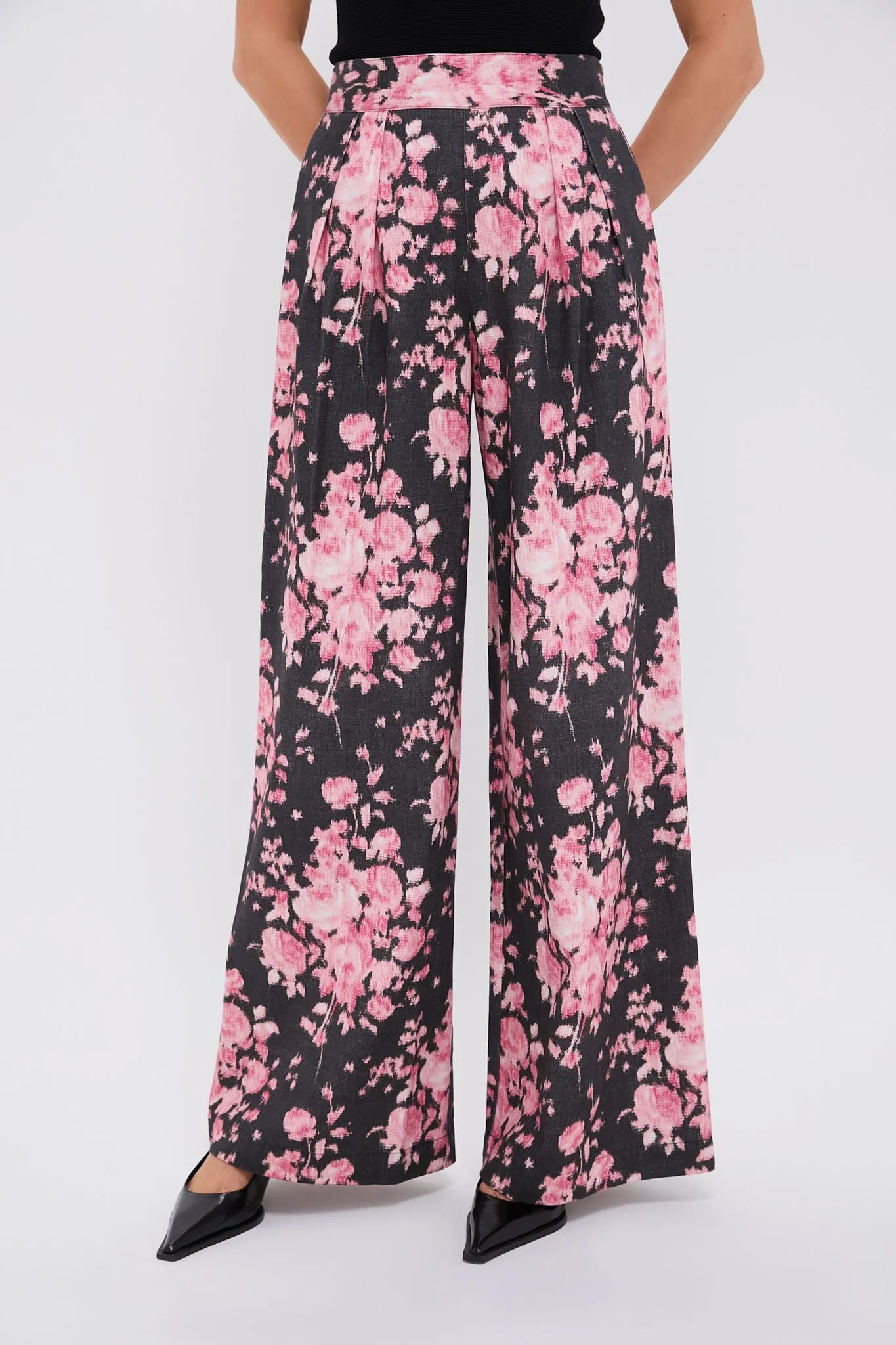 Beaux Valette Pleated Denim Nate Pants sold by Tuckernuck