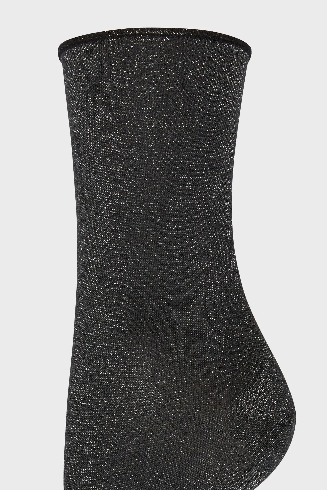 Black Silver Stardust Socks sold by Tuckernuck product image thumbnail 3