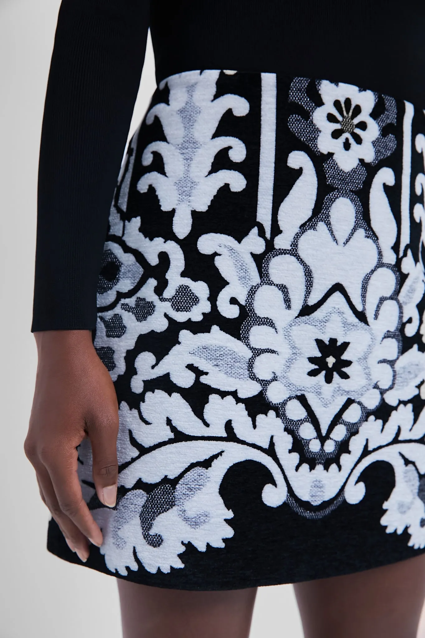 Knit Jacquard Catania Mini Skirt sold by Tuckernuck product image thumbnail 5