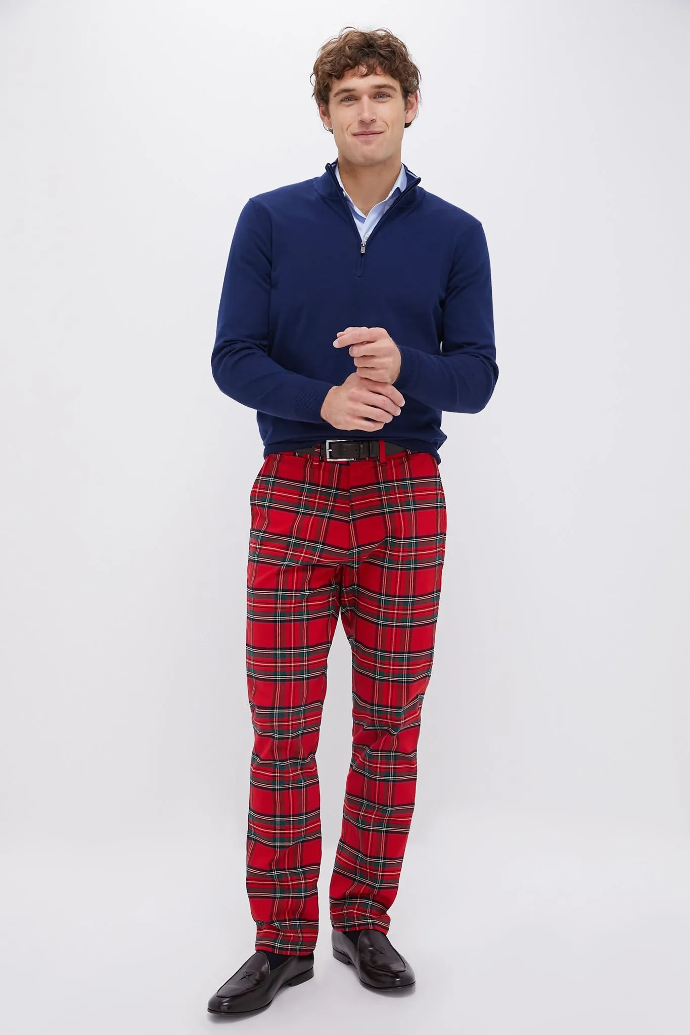 Marine Navy Heather Movement Quarter Zip sold by Tuckernuck product image thumbnail 2