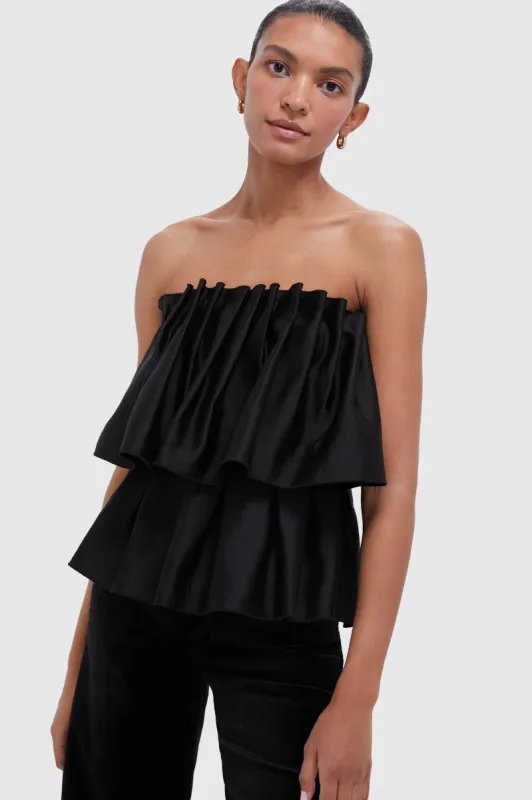 Black Maeve Top sold by Tuckernuck