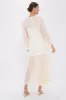 Ivory Pleated Lorraine Dress sold by Tuckernuck
