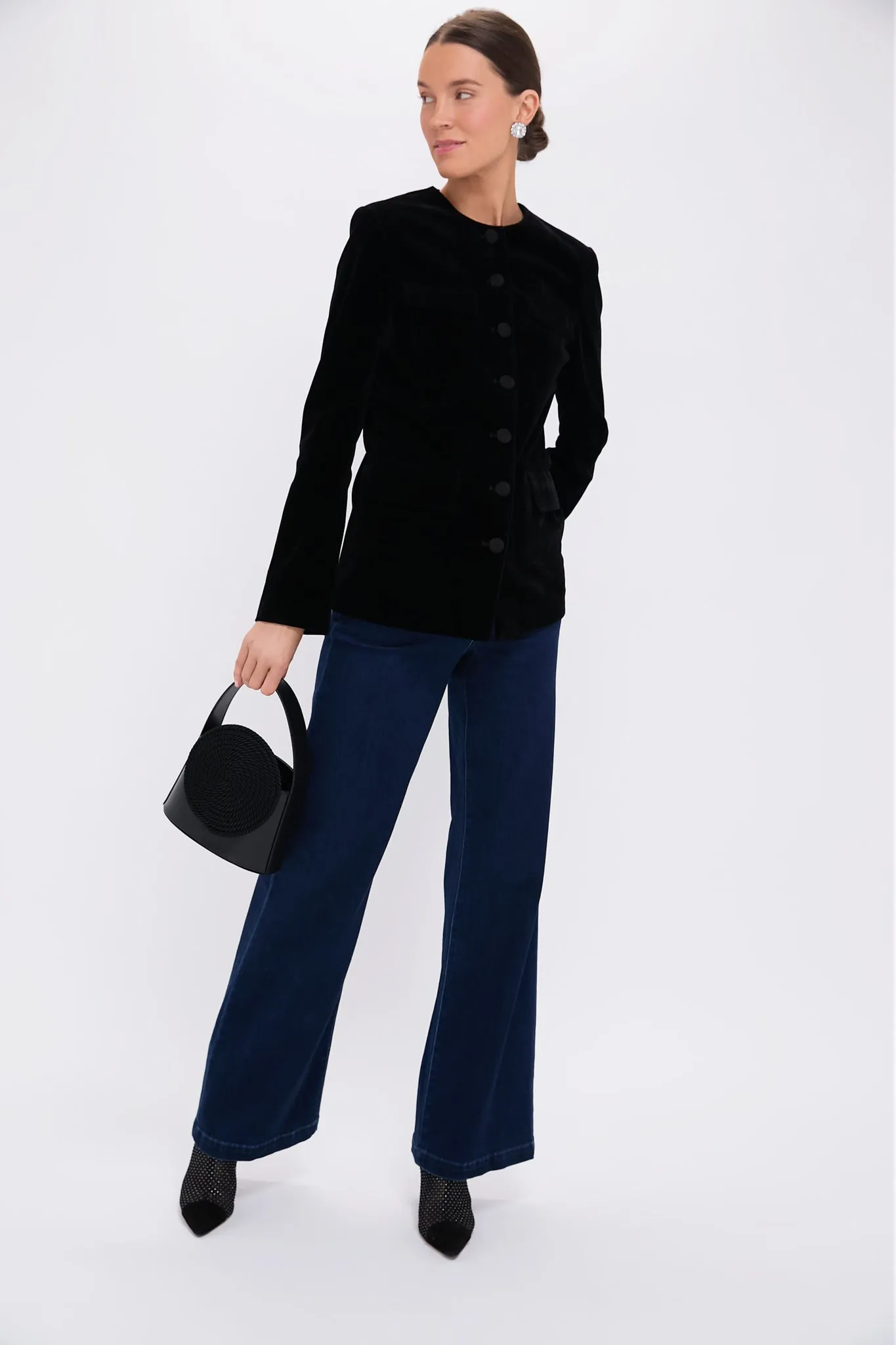 Black Diamond Mesh Lisa Cap Toe Boots sold by Tuckernuck product image thumbnail 3