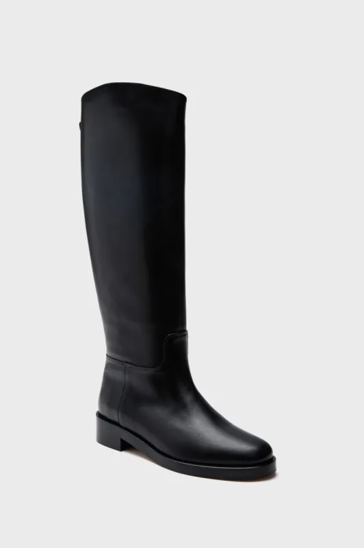 Black Leather Atelier Equestrian Boot sold by Tuckernuck